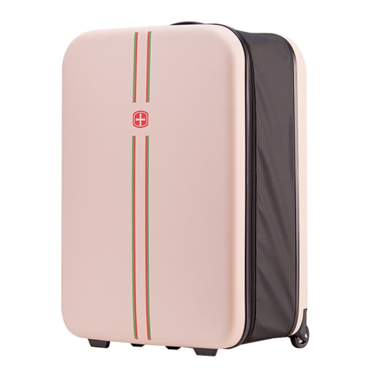 20 inch Foldable Portable Trolley Luggage Suitcase(Pink)