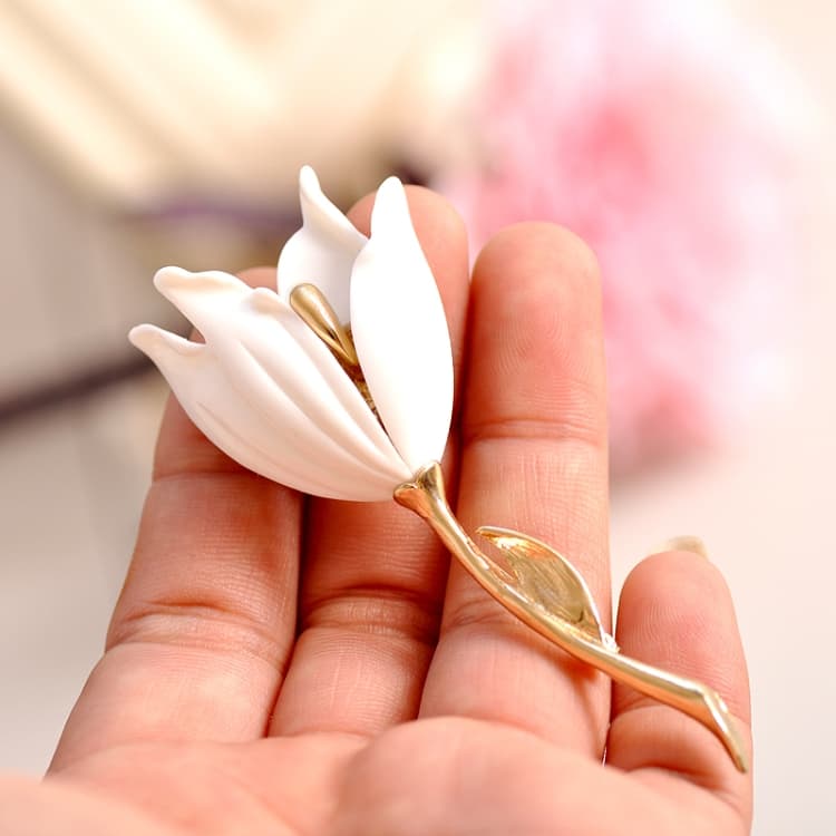 Spille a fiore per ragazze, fermagli a fiore