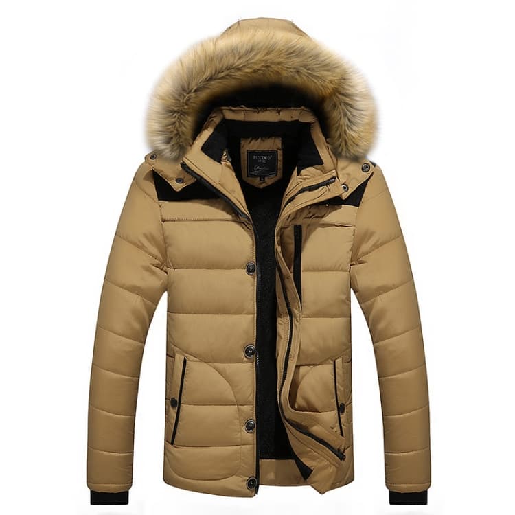 Giacca Invernale Uomo Sottile e Calda - Miniatura 5