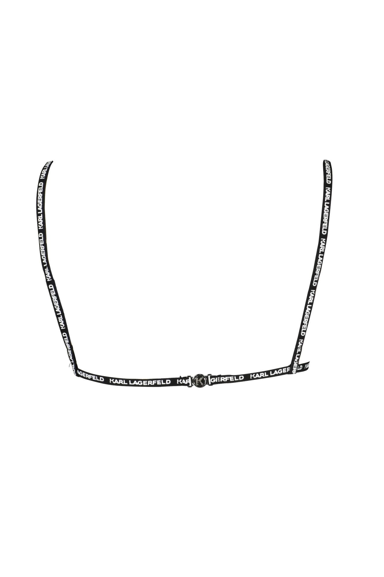 KARL LAGERFELD COSTUME PARTE SOPRA DONNA NERO - Miniatura 2