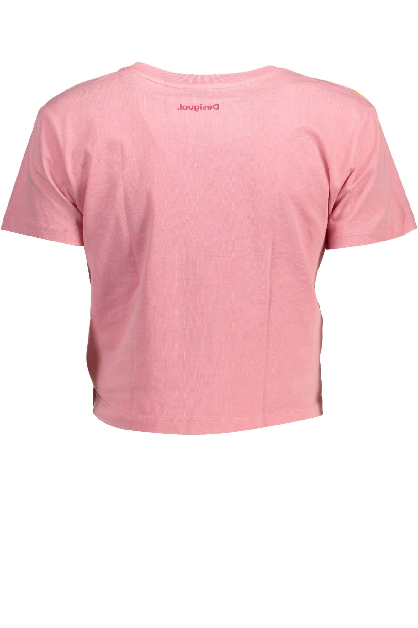 DESIGUAL T-SHIRT MANICHE CORTE DONNA ROSA - Miniatura 2
