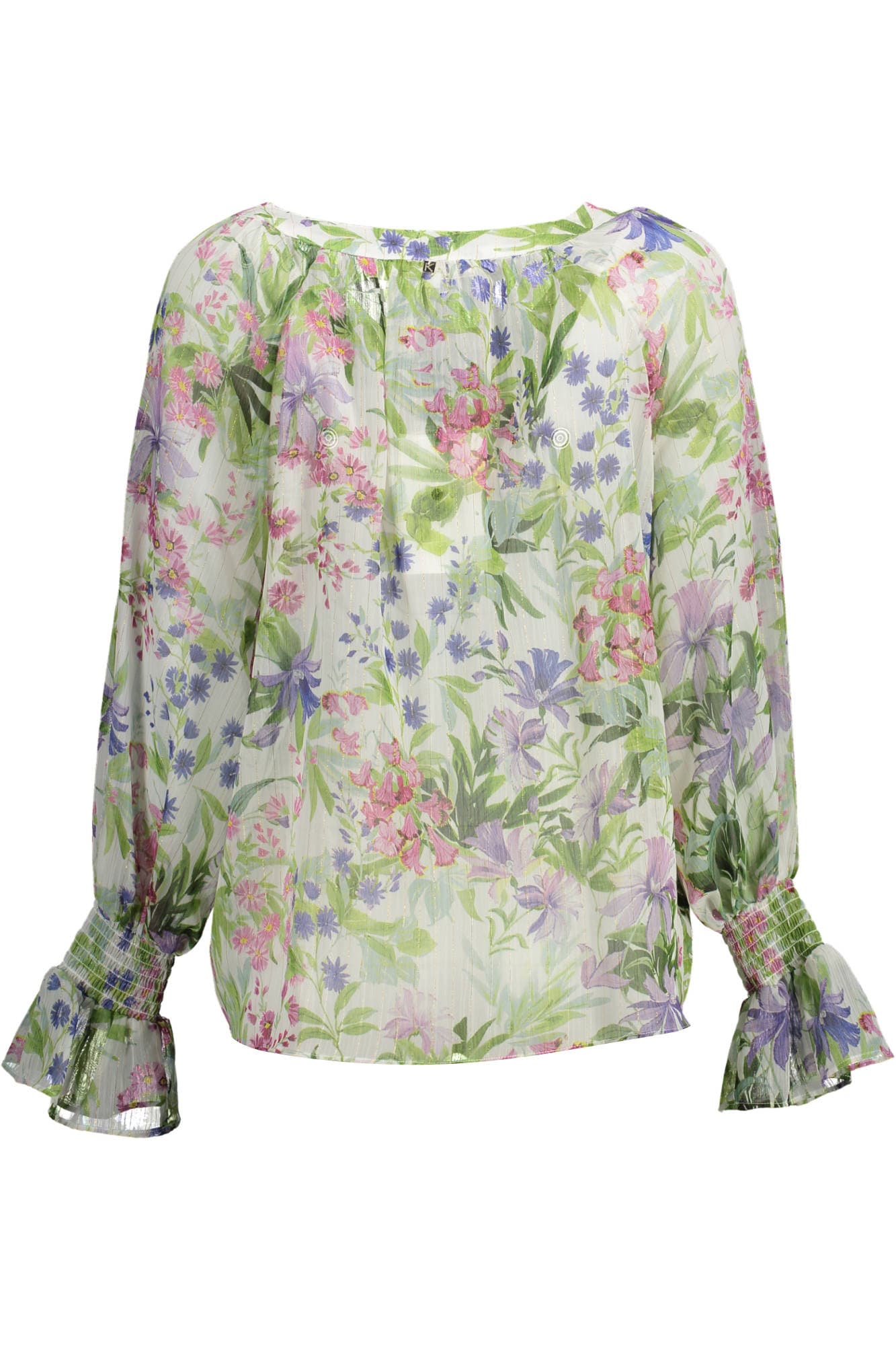 KOCCA CAMICIA MANICHE LUNGHE DONNA VERDE - Miniatura 2
