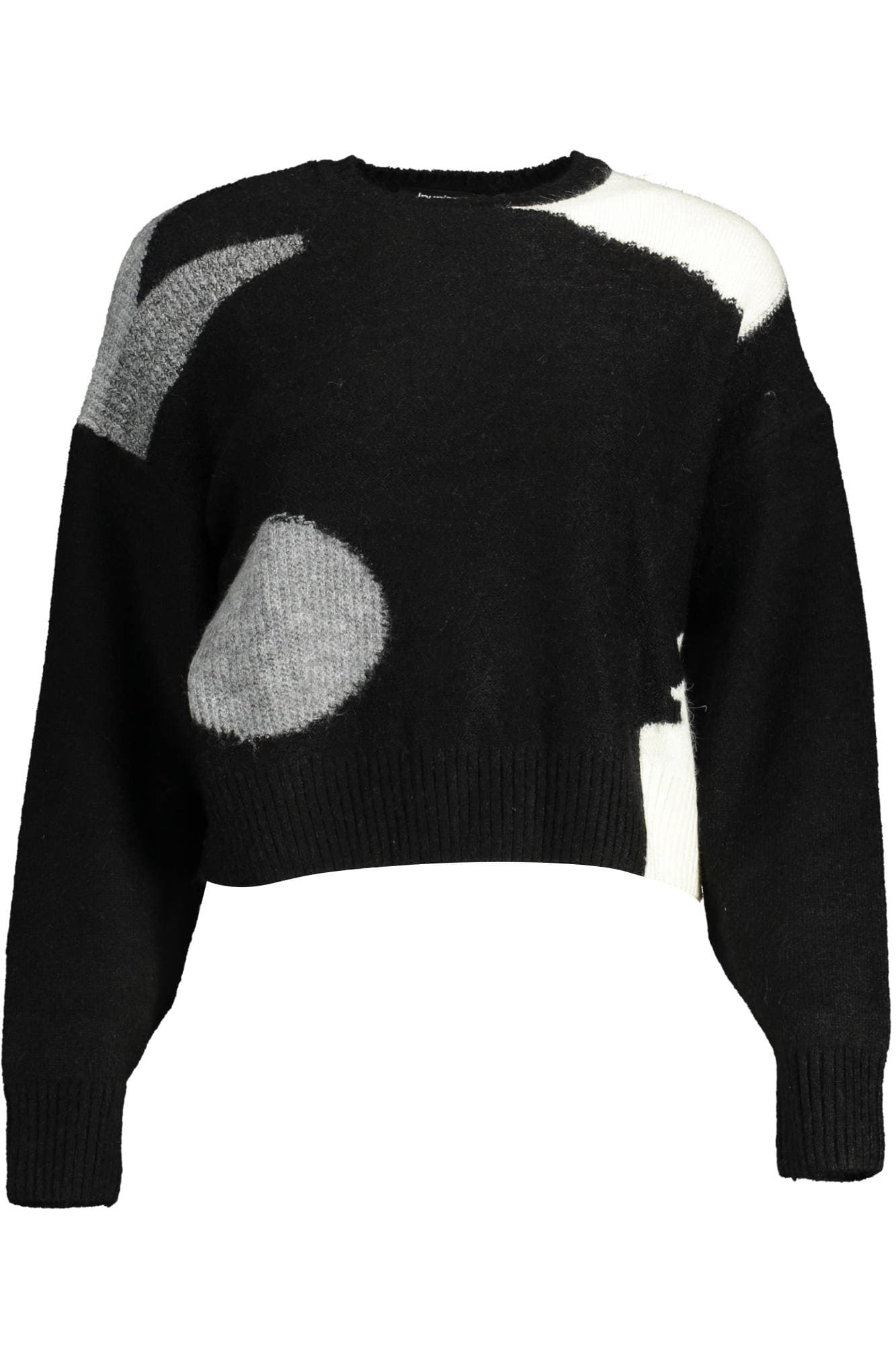 DESIGUAL MAGLIA DONNA NERO
