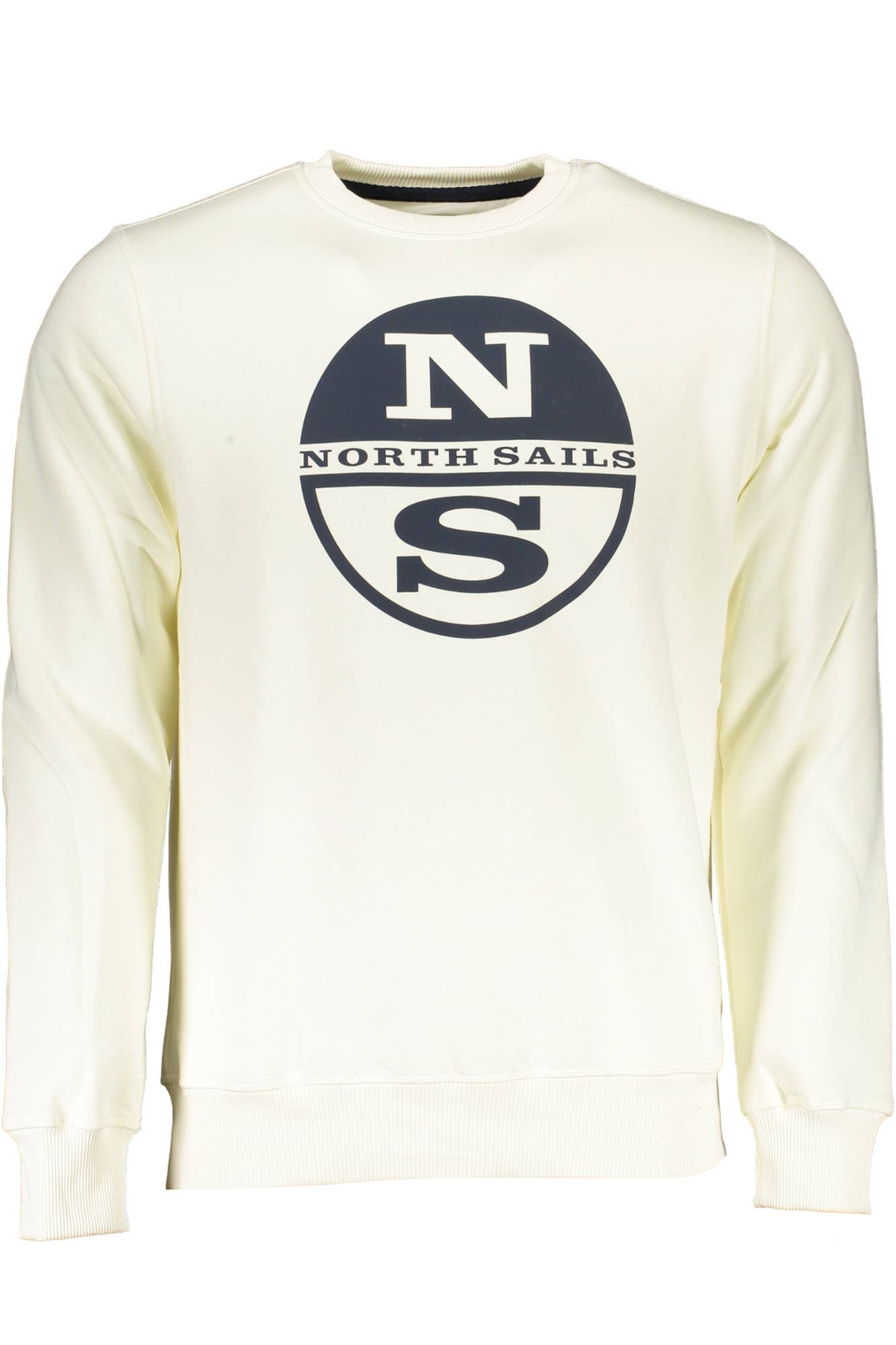 NORTH SAILS FELPA SENZA ZIP UOMO BIANCO