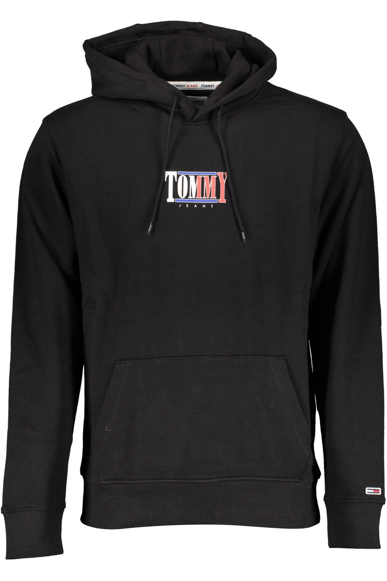 TOMMY HILFIGER FELPA SENZA ZIP UOMO NERO