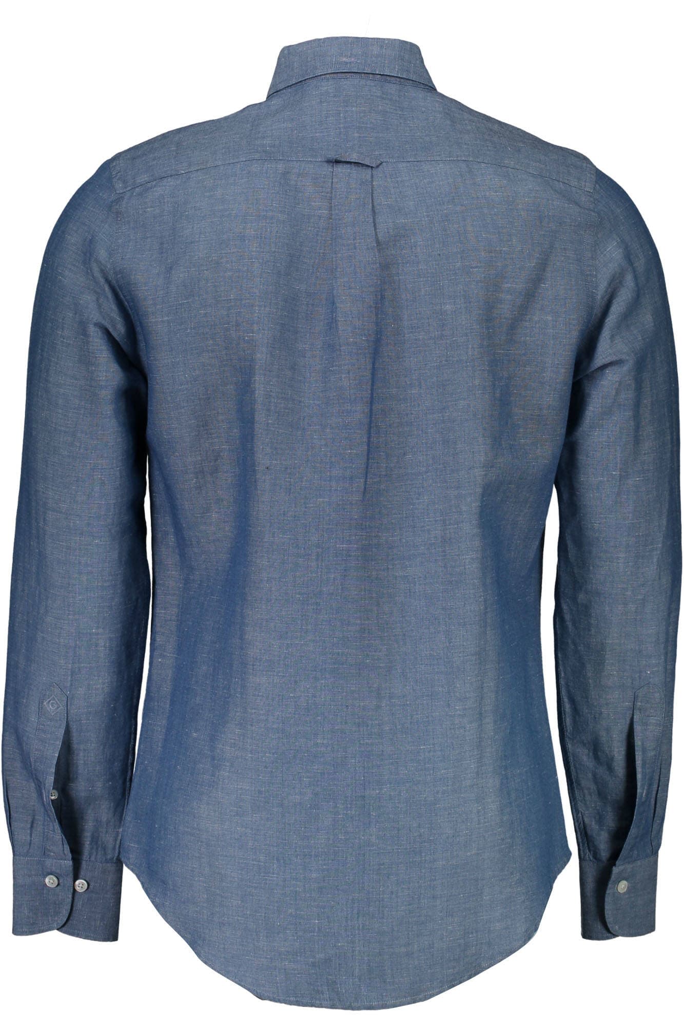 GANT CAMICIA MANICHE LUNGHE UOMO BLU - Miniatura 2
