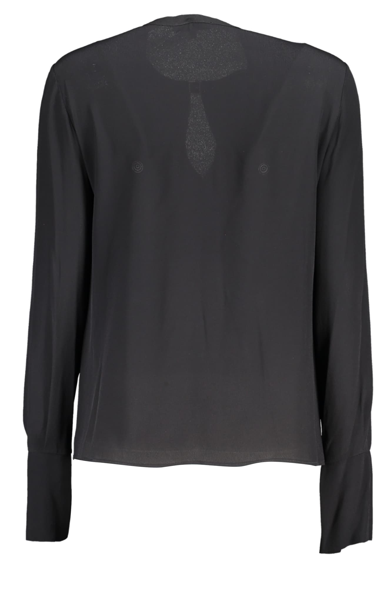 PATRIZIA PEPE CAMICIA MANICHE LUNGHE DONNA NERO - Miniatura 2
