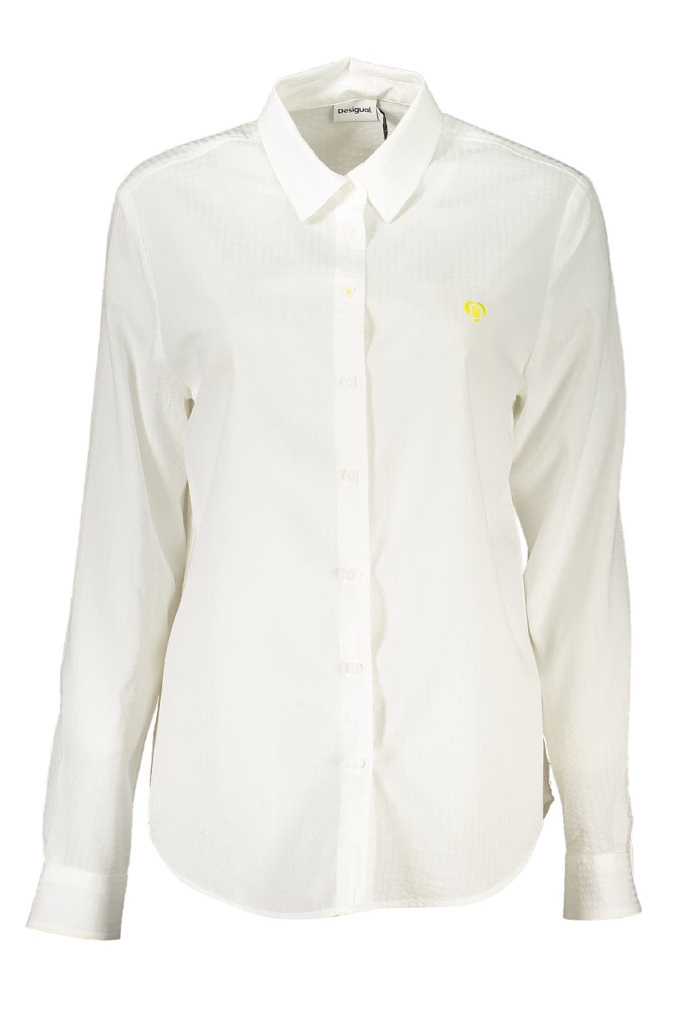 DESIGUAL CAMICIA MANICHE LUNGHE DONNA BIANCO