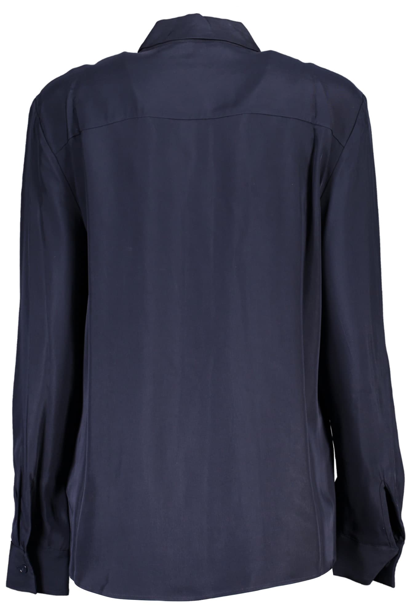 TOMMY HILFIGER CAMICIA MANICHE LUNGHE DONNA BLU - Miniatura 2