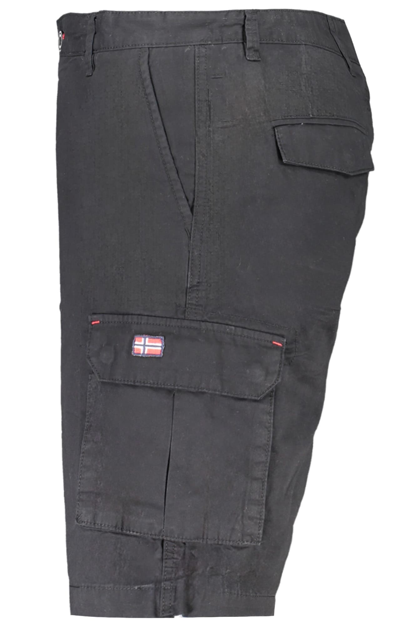 NORWAY 1963 PANTALONE BERMUDA UOMO NERO - Miniatura 3