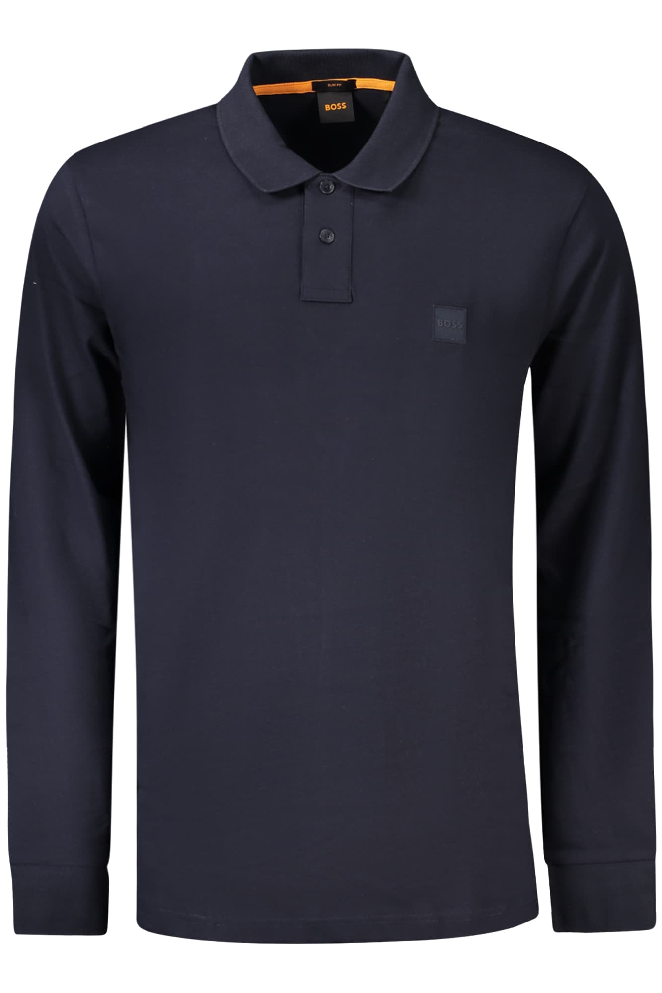 HUGO BOSS POLO MANICHE LUNGHE UOMO BLU