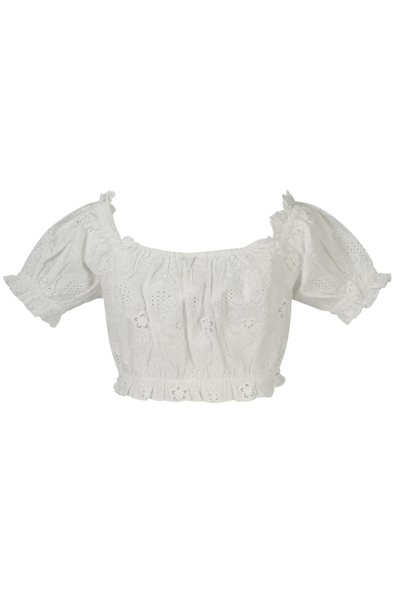 GUESS JEANS TOP DONNA BIANCO - Miniatura 2