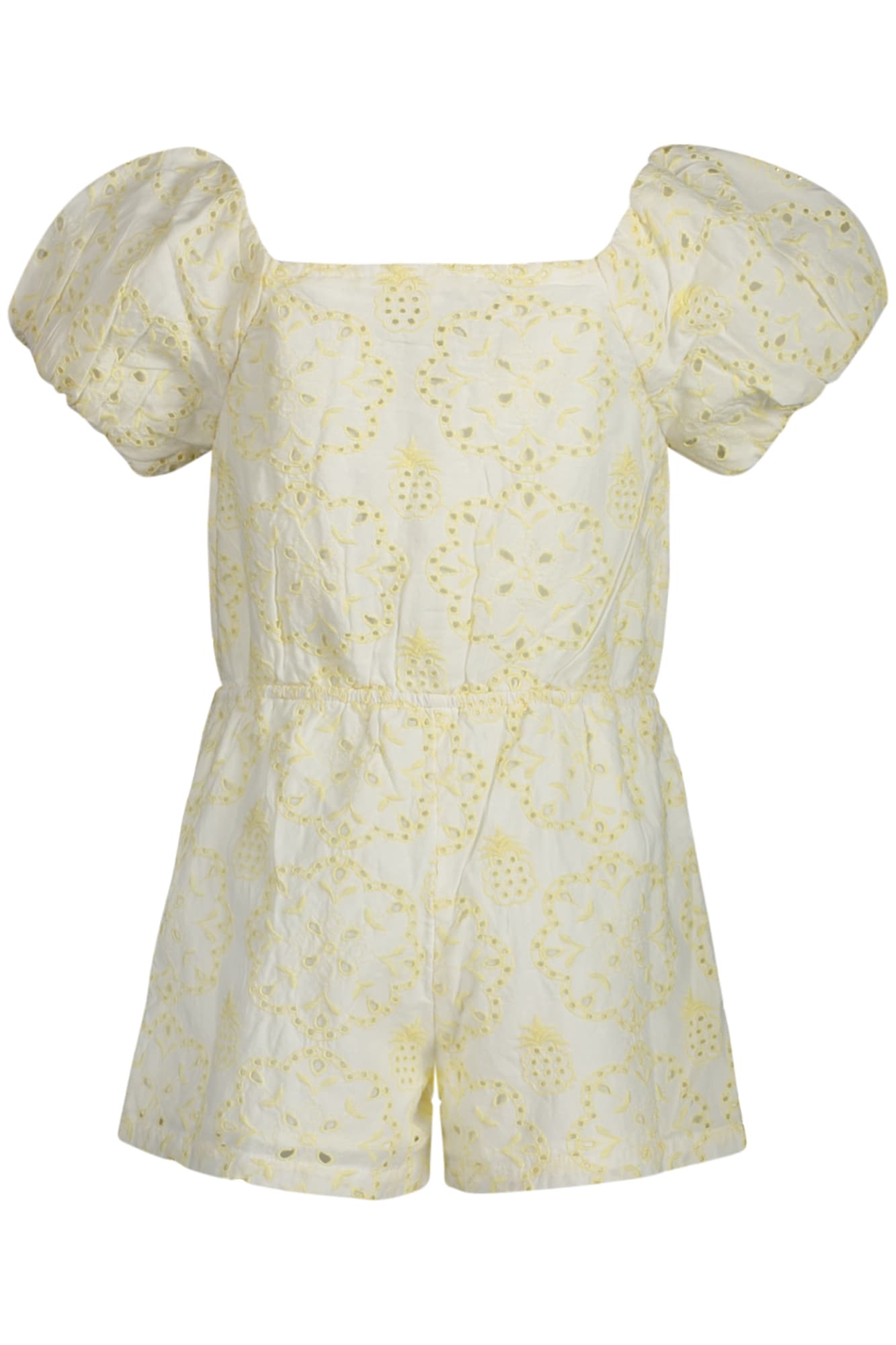 GUESS JEANS ABITO CORTO BAMBINA GIALLO - Miniatura 2