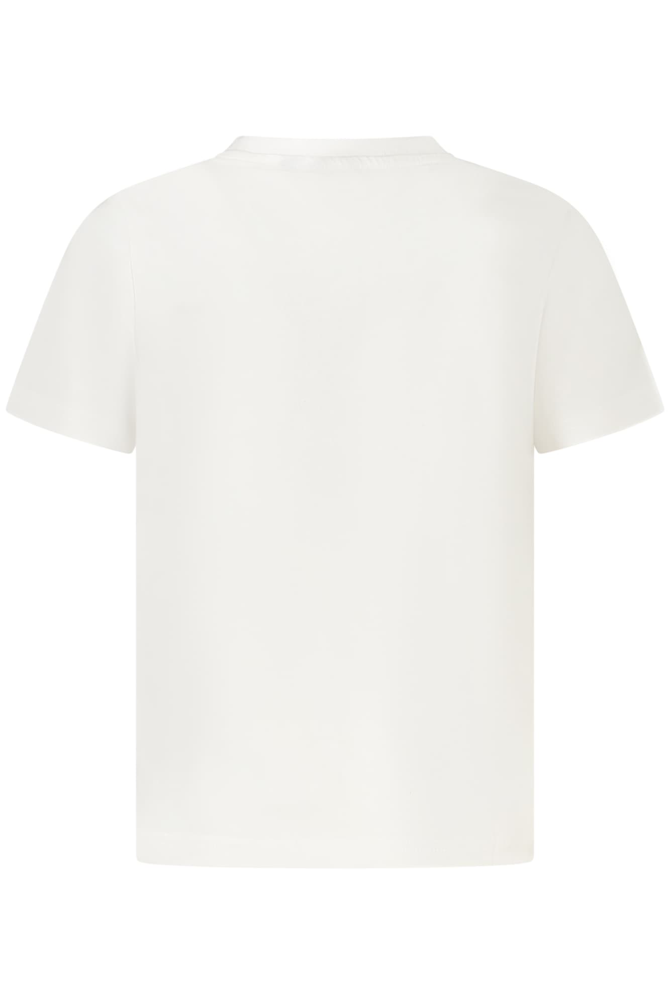 NORTH SAILS T-SHIRT MANICHE CORTE BAMBINO BIANCO - Miniatura 2