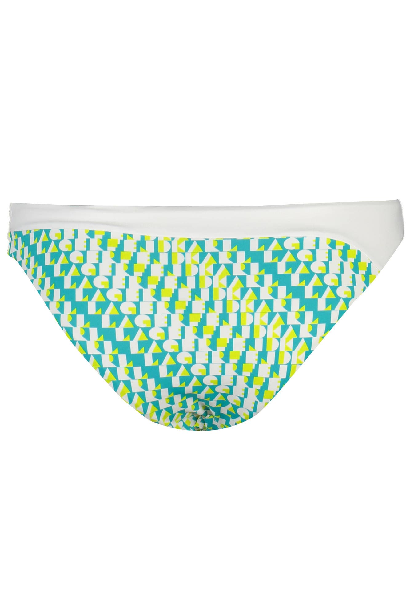 KARL LAGERFELD BEACHWEAR COSTUME PARTE SOTTO DONNA VERDE - Miniatura 2
