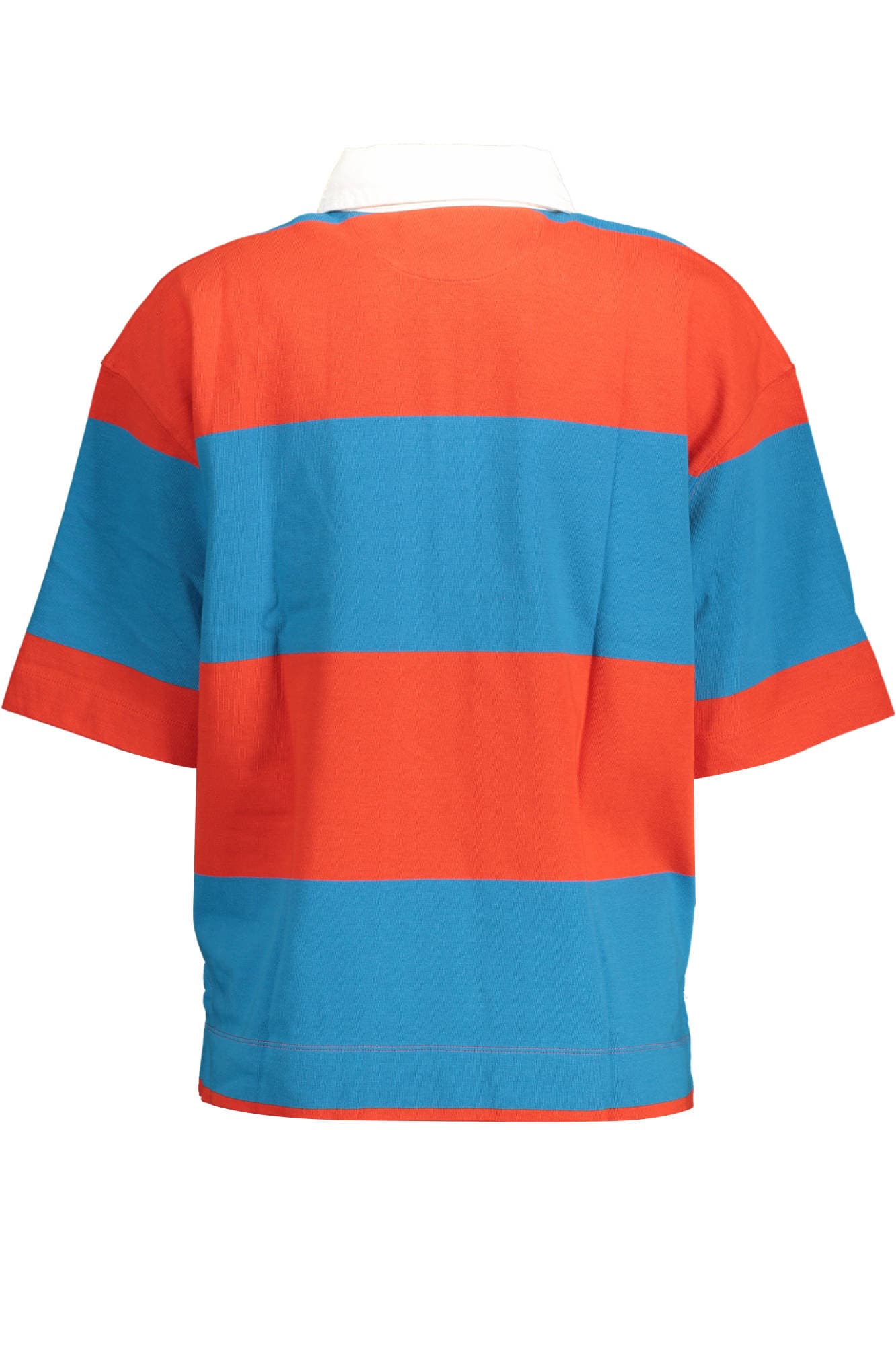 GANT POLO MANICHE CORTE DONNA ROSSO - Miniatura 2