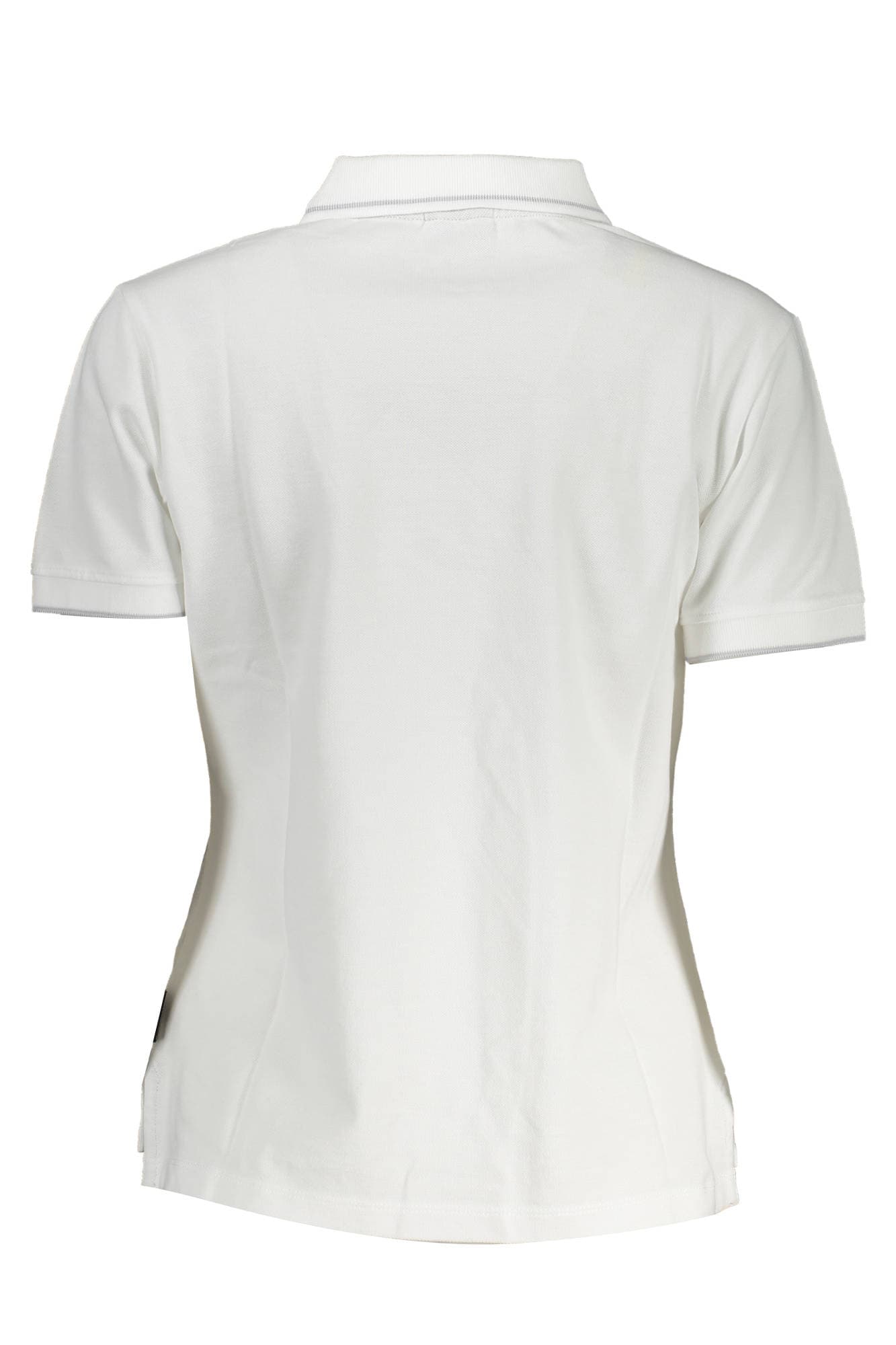 NAPAPIJRI POLO MANICHE CORTE DONNA BIANCO - Miniatura 2