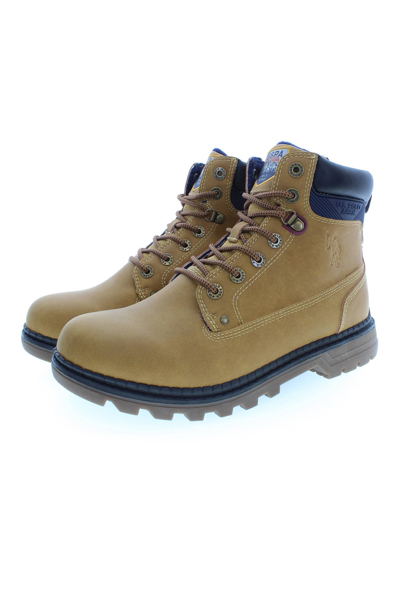 U.S. POLO ASSN. CALZATURA STIVALE UOMO BEIGE - Miniatura 3