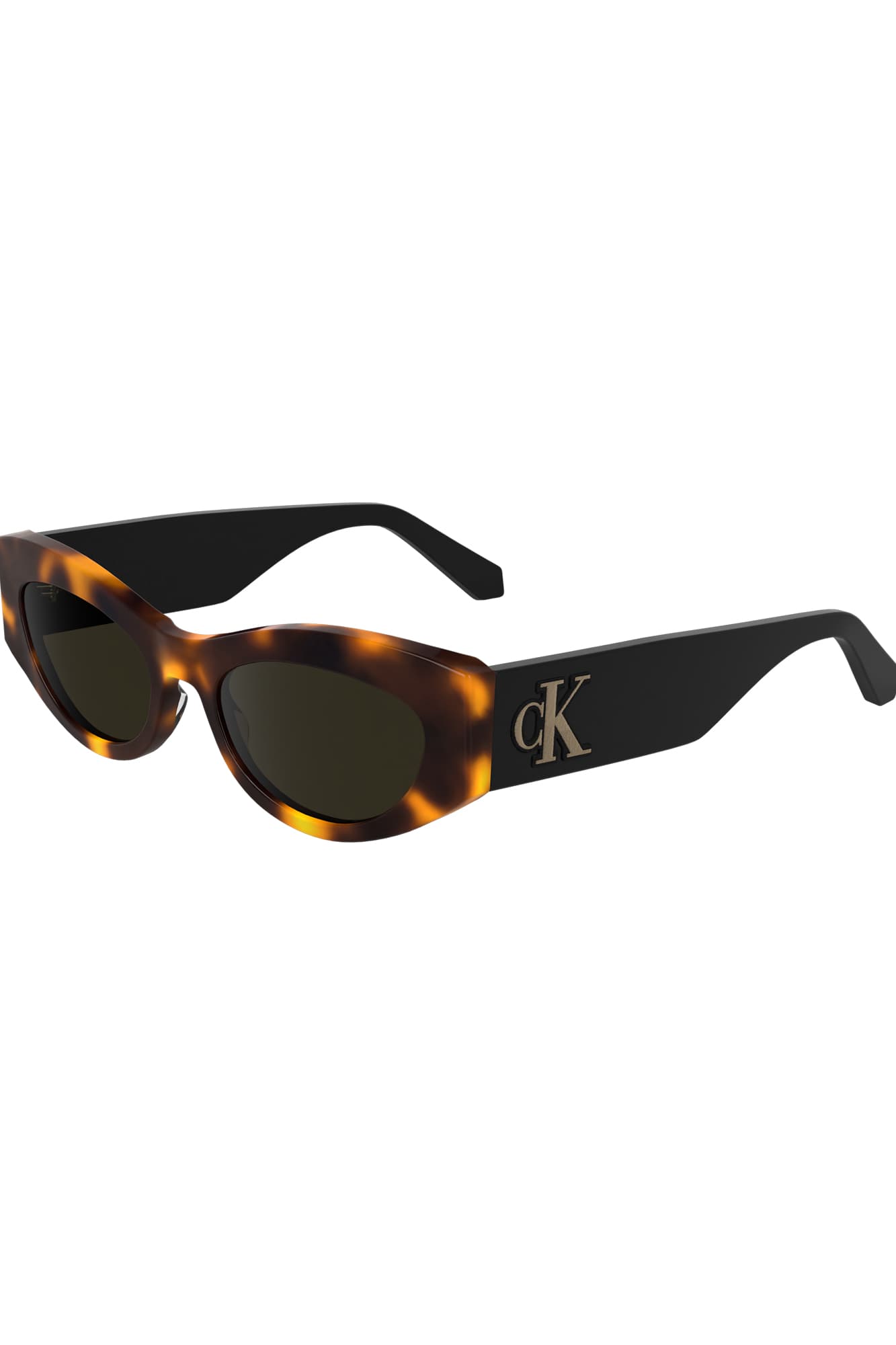 CALVIN KLEIN OCCHIALE DA SOLE DONNA MARRONE - Miniatura 2