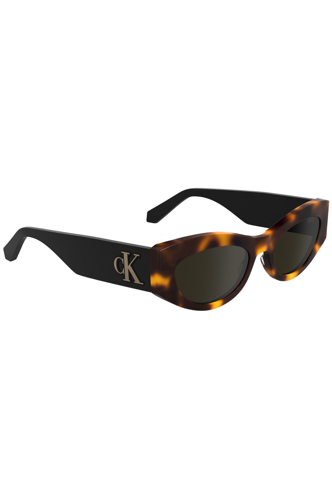 CALVIN KLEIN OCCHIALE DA SOLE DONNA MARRONE - Miniatura 3