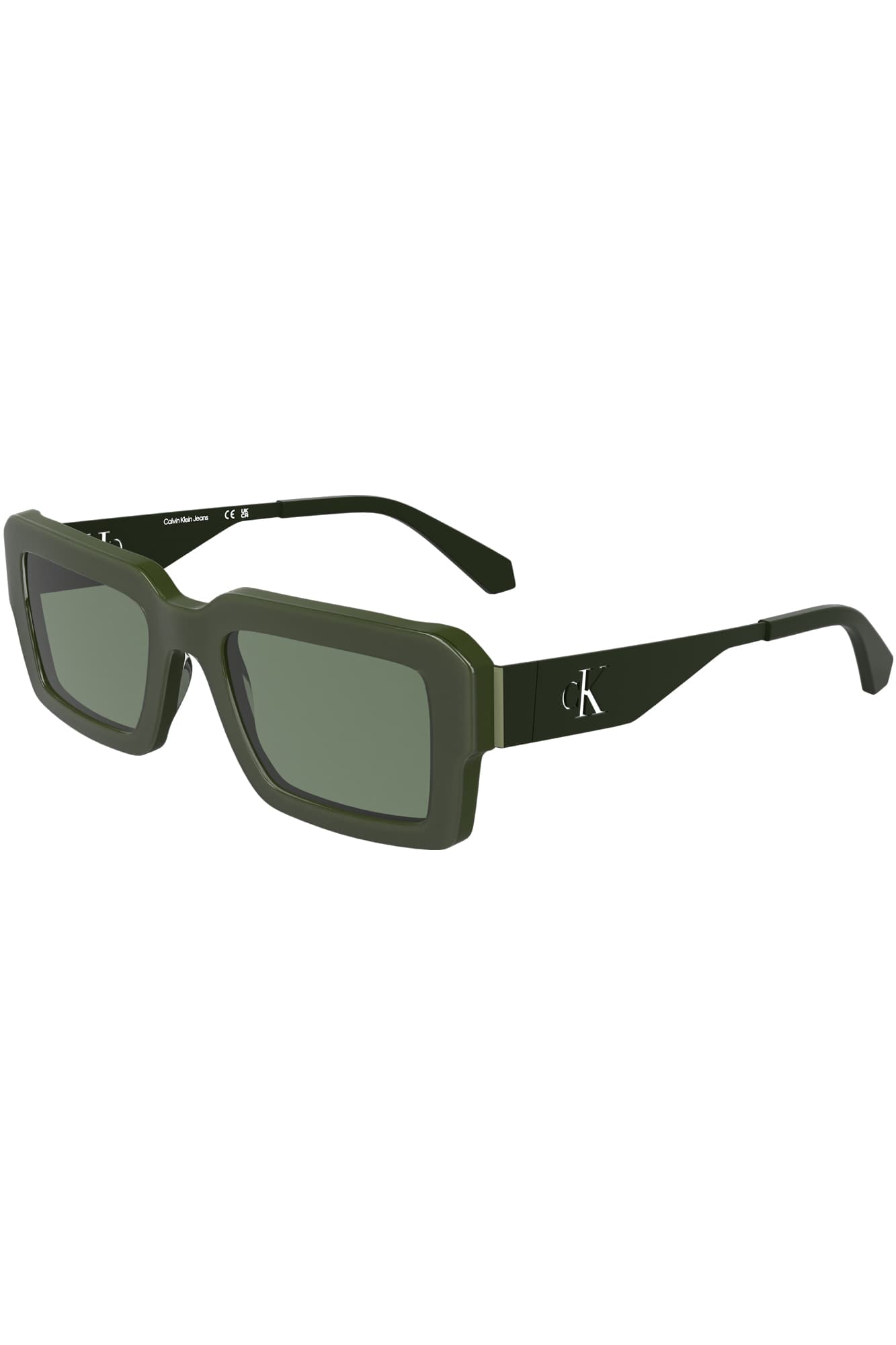 CALVIN KLEIN OCCHIALE DA SOLE DONNA VERDE - Miniatura 2