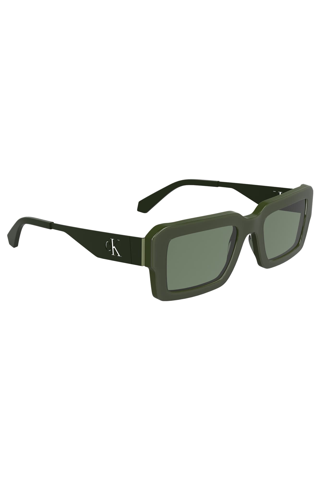 CALVIN KLEIN OCCHIALE DA SOLE DONNA VERDE - Miniatura 3