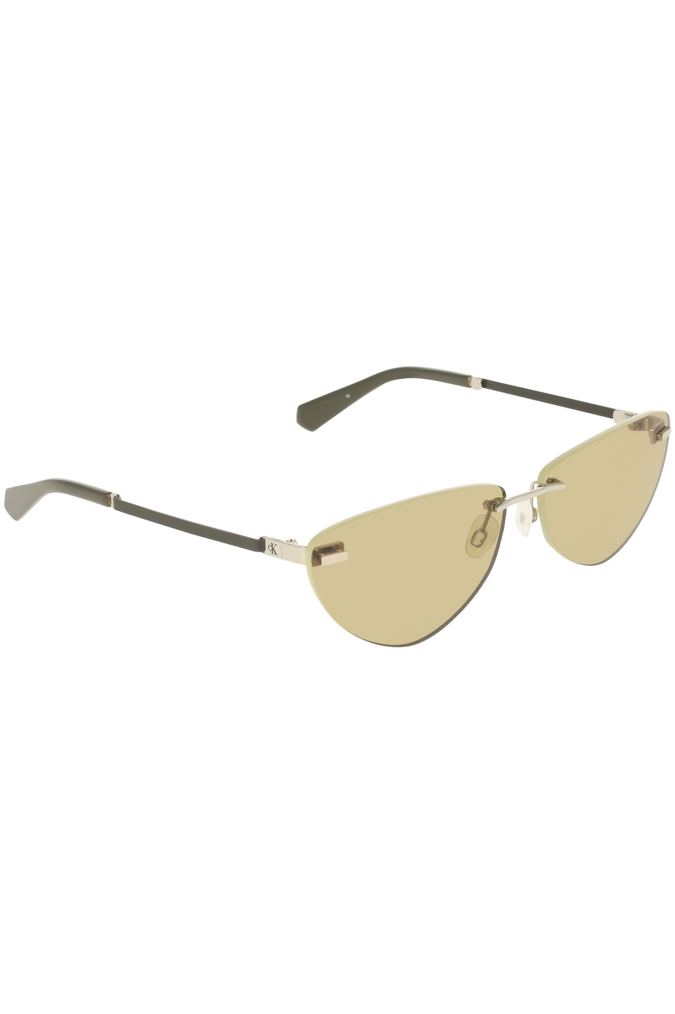 CALVIN KLEIN OCCHIALE DA SOLE DONNA VERDE - Miniatura 3