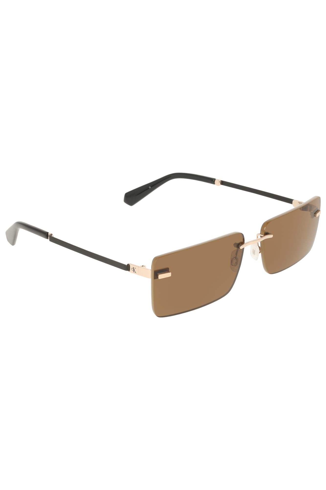 CALVIN KLEIN OCCHIALE DA SOLE DONNA BEIGE - Miniatura 3