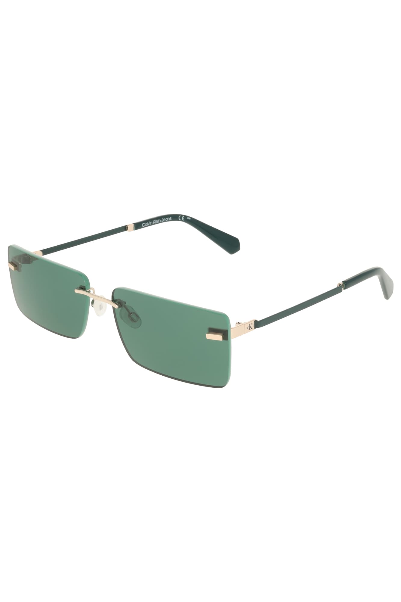 CALVIN KLEIN OCCHIALE DA SOLE DONNA VERDE - Miniatura 2