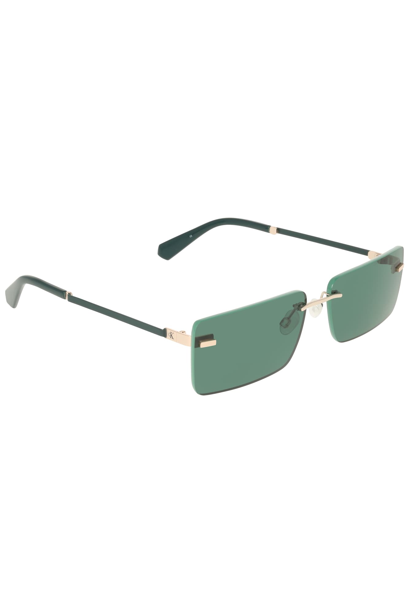 CALVIN KLEIN OCCHIALE DA SOLE DONNA VERDE - Miniatura 3