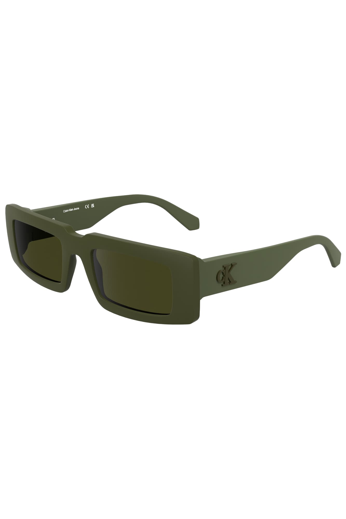 CALVIN KLEIN OCCHIALE DA SOLE DONNA VERDE - Miniatura 2