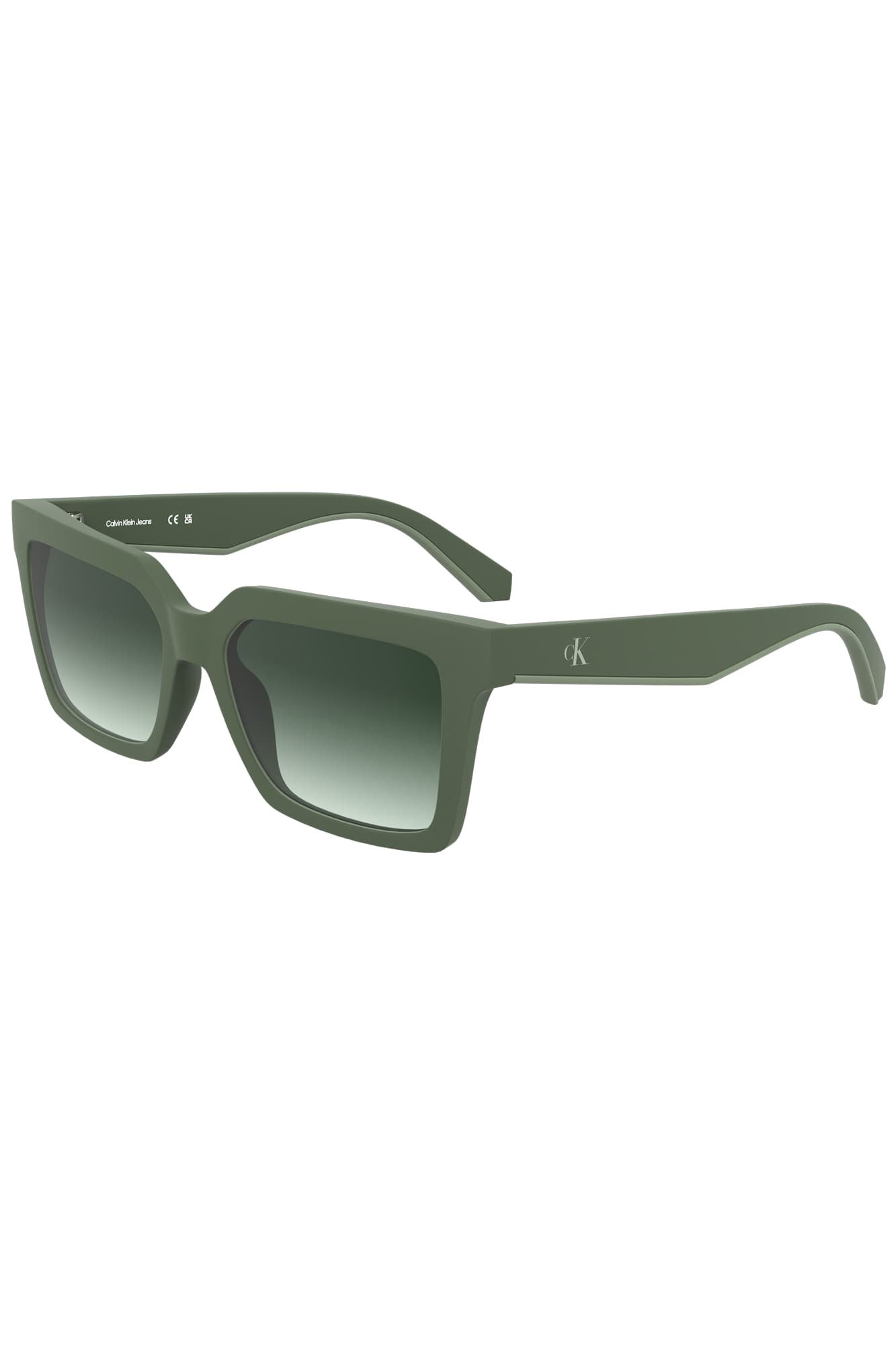 CALVIN KLEIN OCCHIALE DA SOLE DONNA VERDE - Miniatura 2