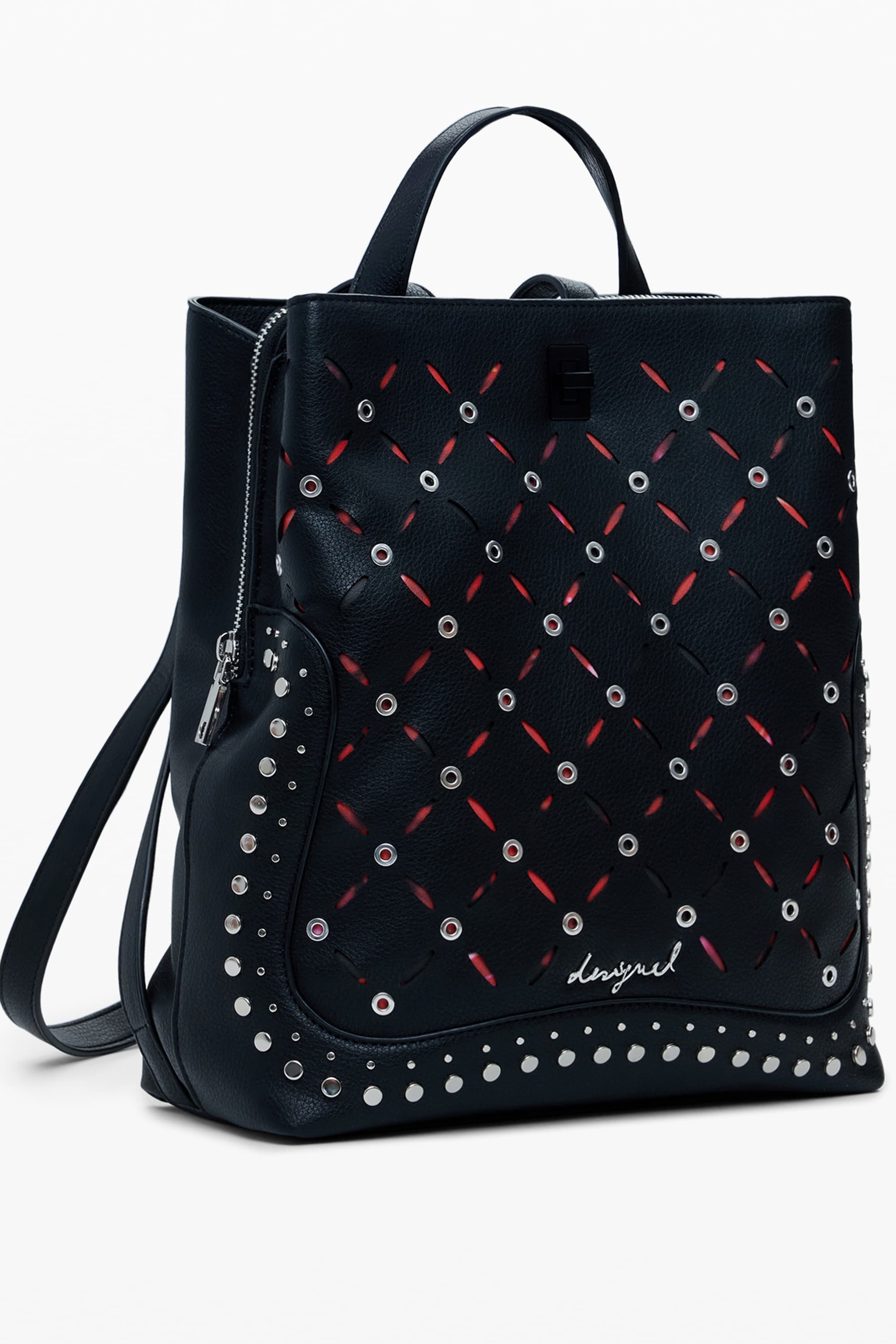 DESIGUAL ZAINO DONNA NERO - Miniatura 2