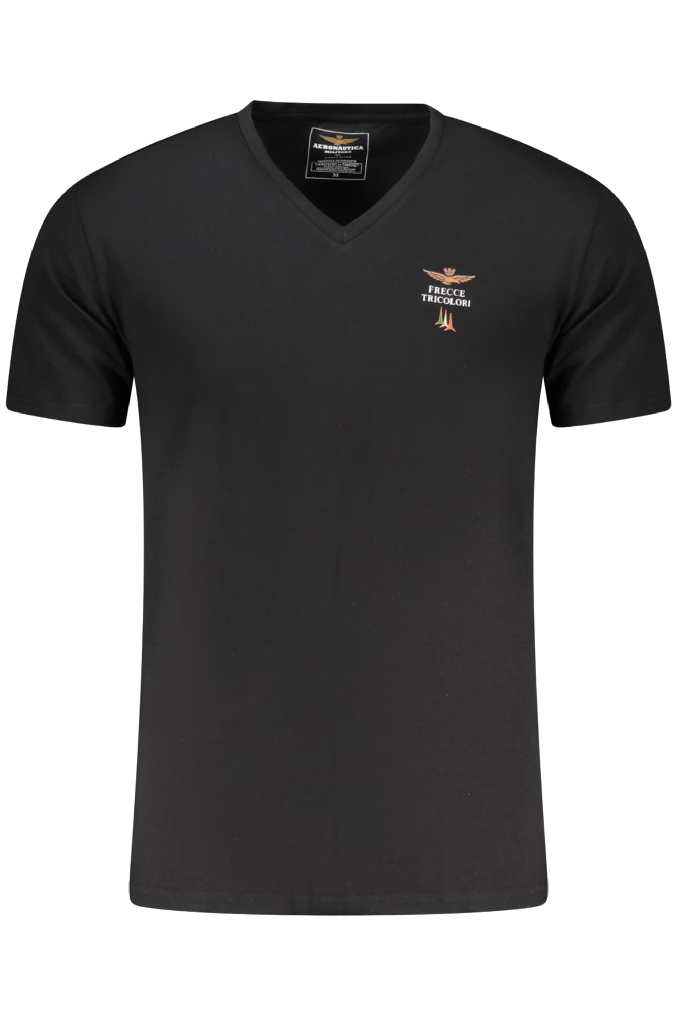 AERONAUTICA MILITARE T-SHIRT ESTERNABILE UOMO NERO