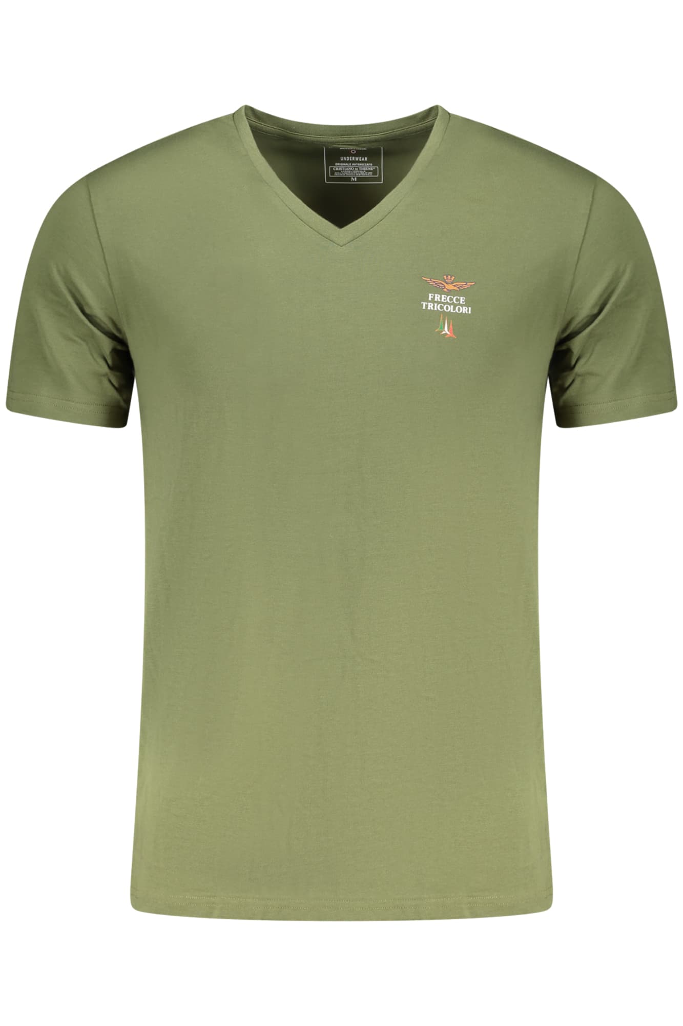 AERONAUTICA MILITARE T-SHIRT ESTERNABILE UOMO VERDE