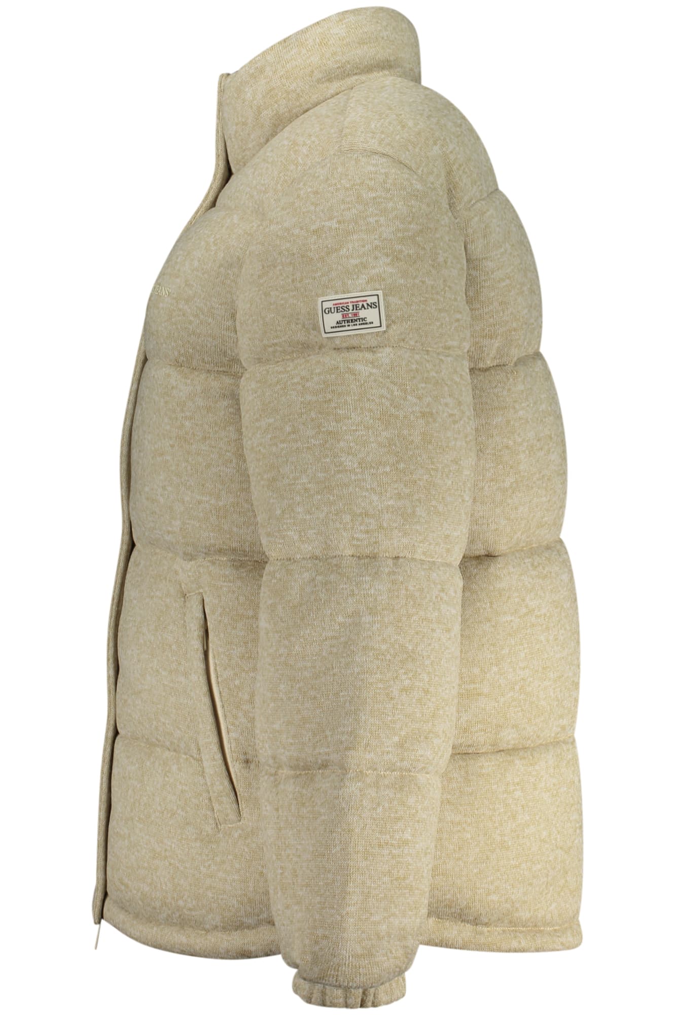 GUESS JEANS GIUBBOTTO DONNA BEIGE - Miniatura 3