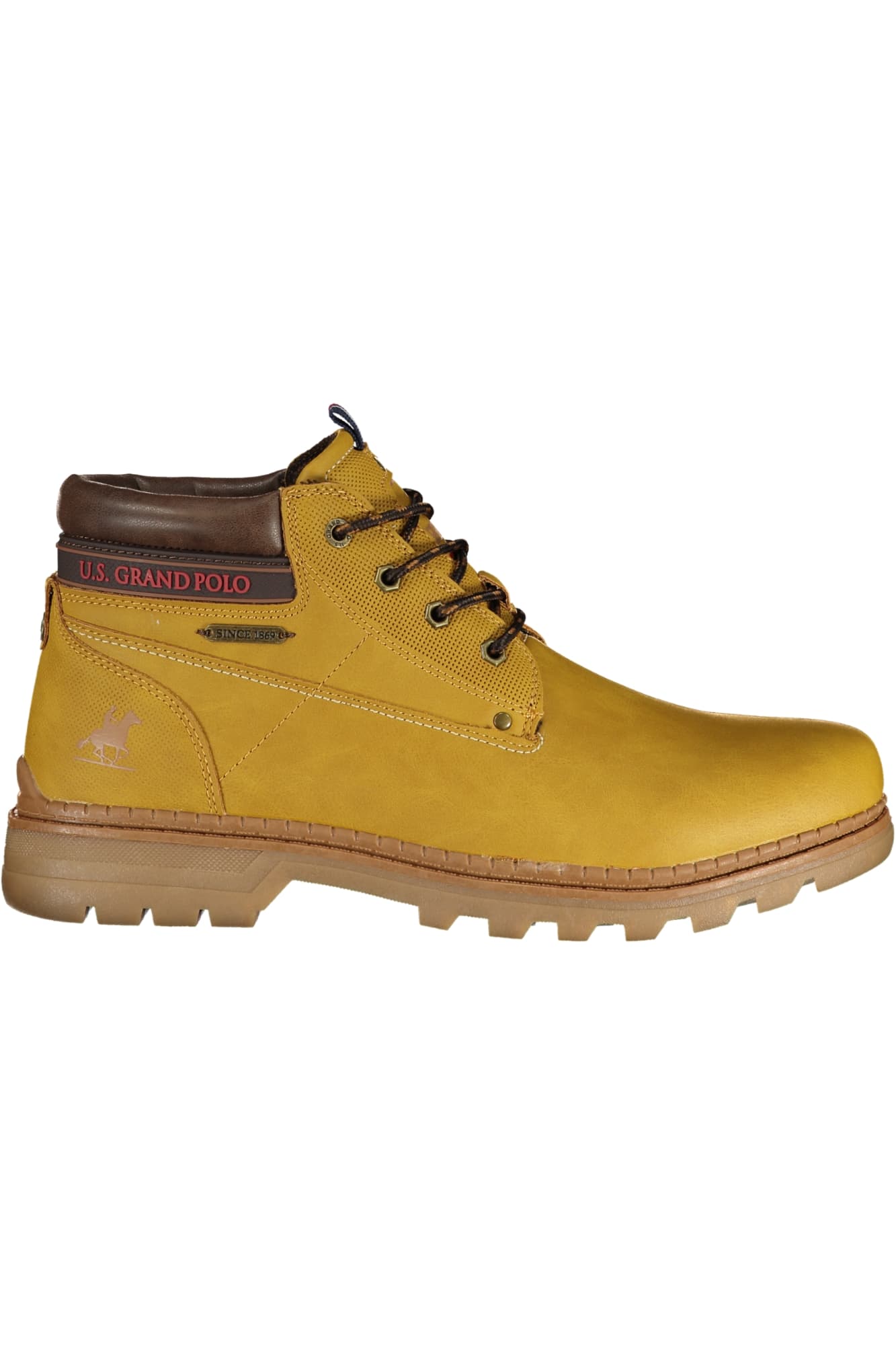U.S. GRAND CALZATURA STIVALE UOMO GIALLO