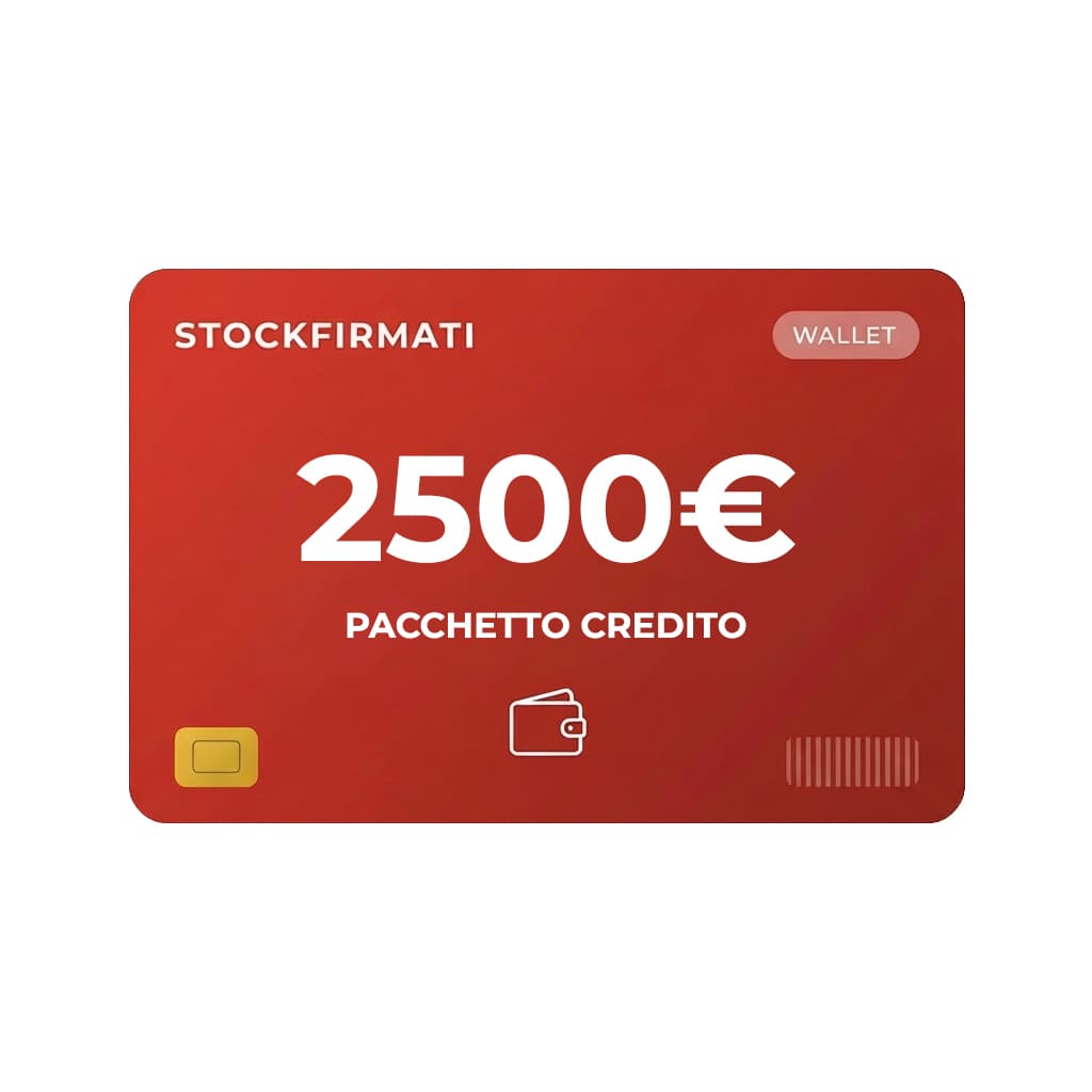 PACCHETTO CREDITO 2500
