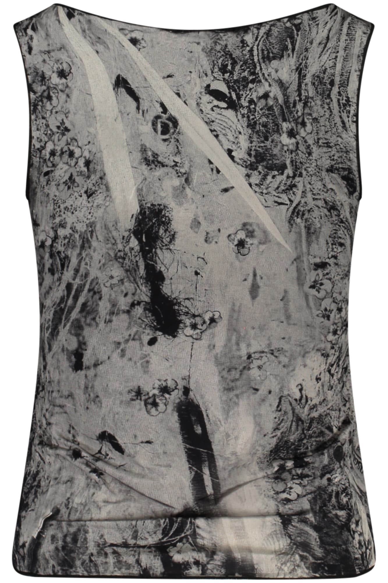 DESIGUAL CANOTTA DONNA NERO - Miniatura 2