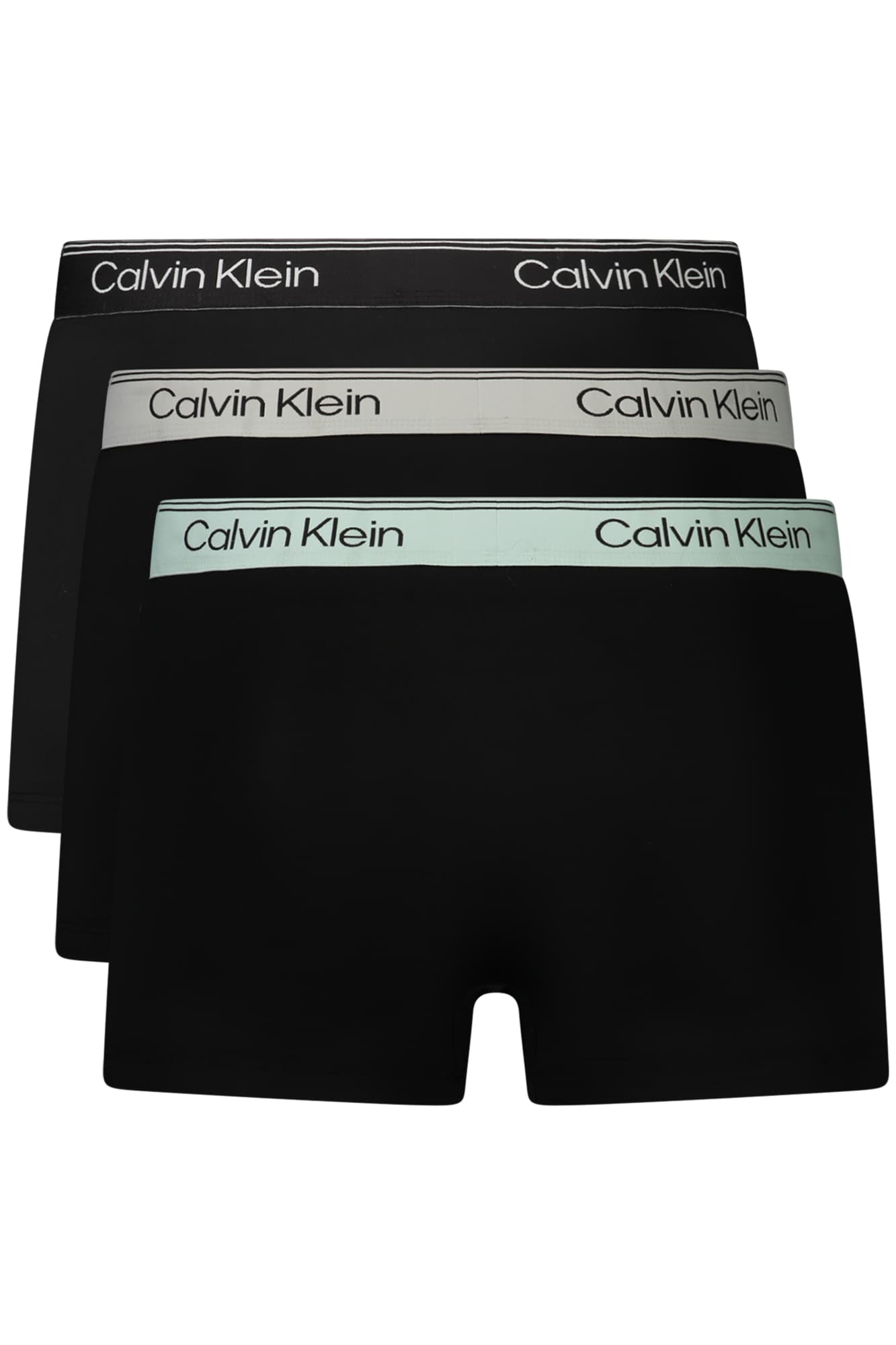 CALVIN KLEIN BOXER UOMO NERO - Miniatura 2