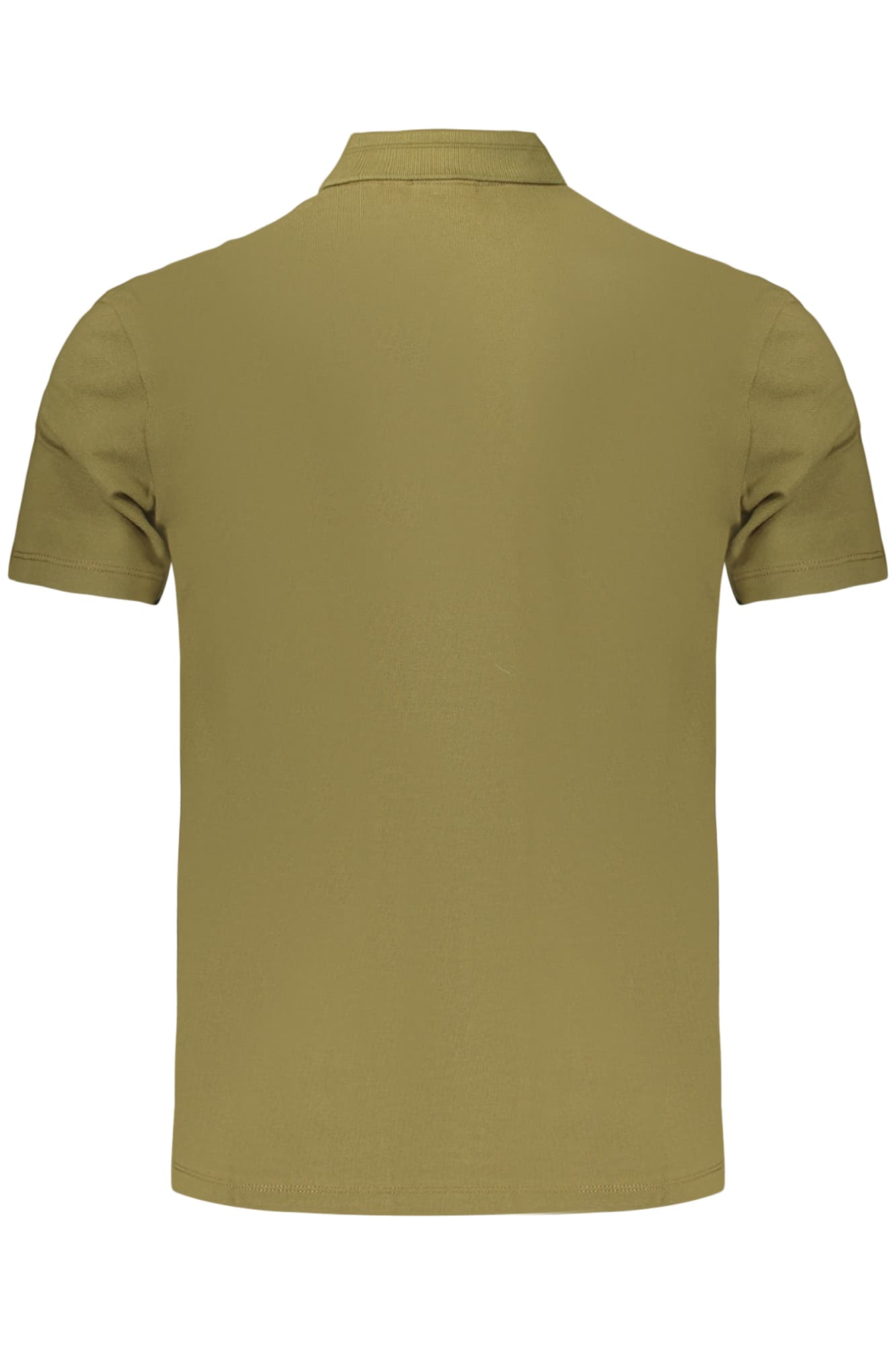NAPAPIJRI POLO MANICHE CORTE UOMO VERDE - Miniatura 2