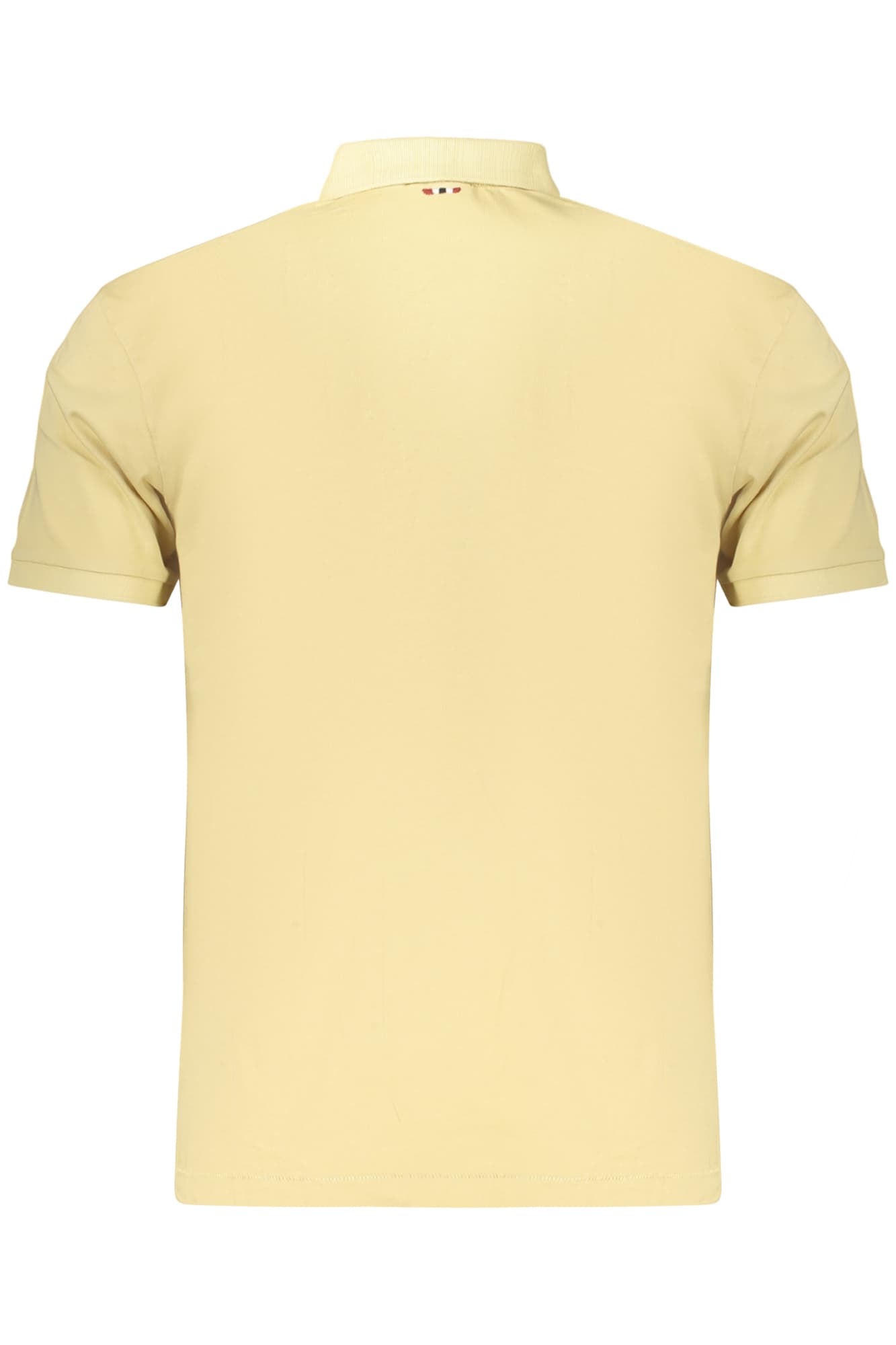 NAPAPIJRI POLO MANICHE CORTE UOMO BEIGE - Miniatura 2