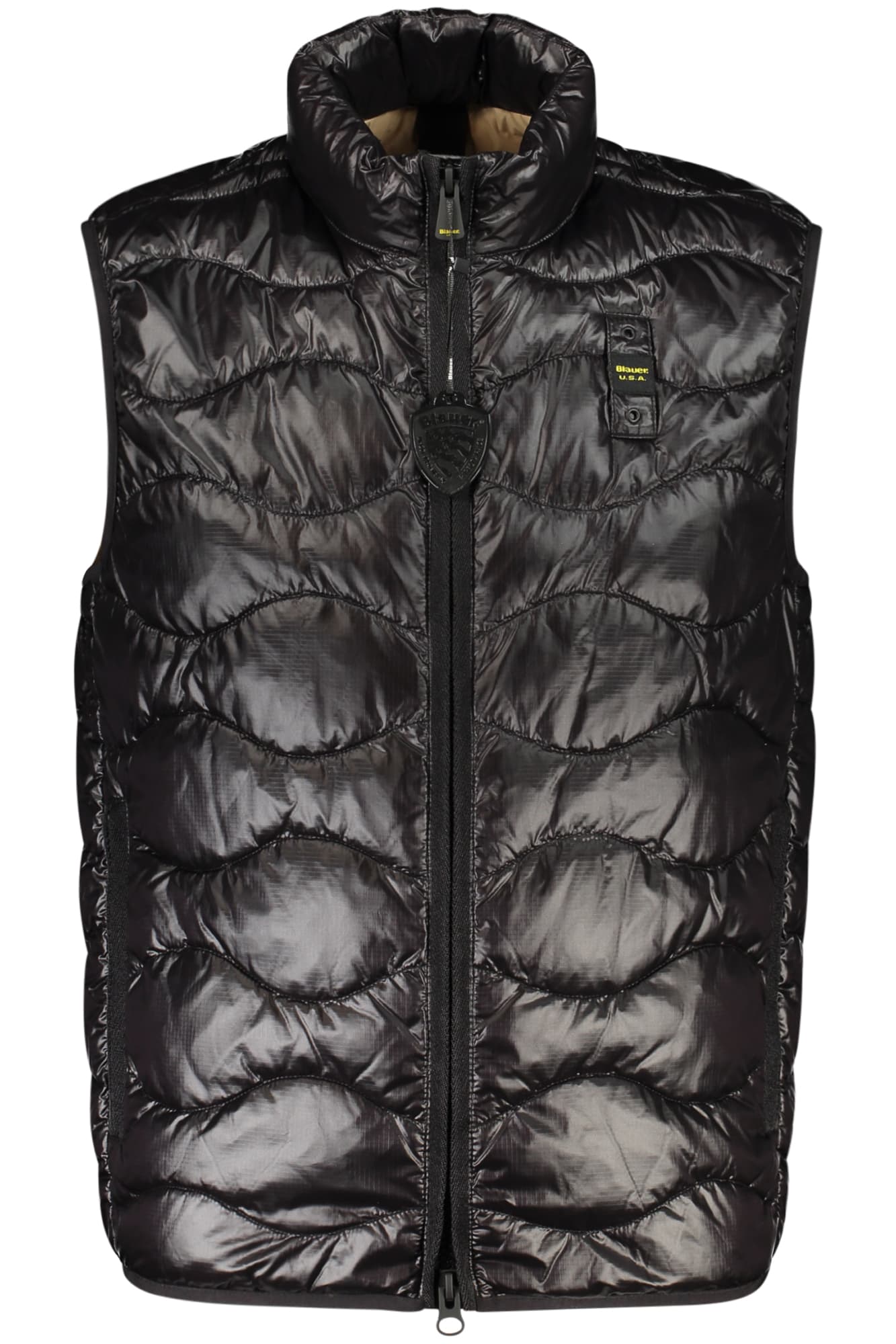 BLAUER APPAREL SMANICATO UOMO NERO