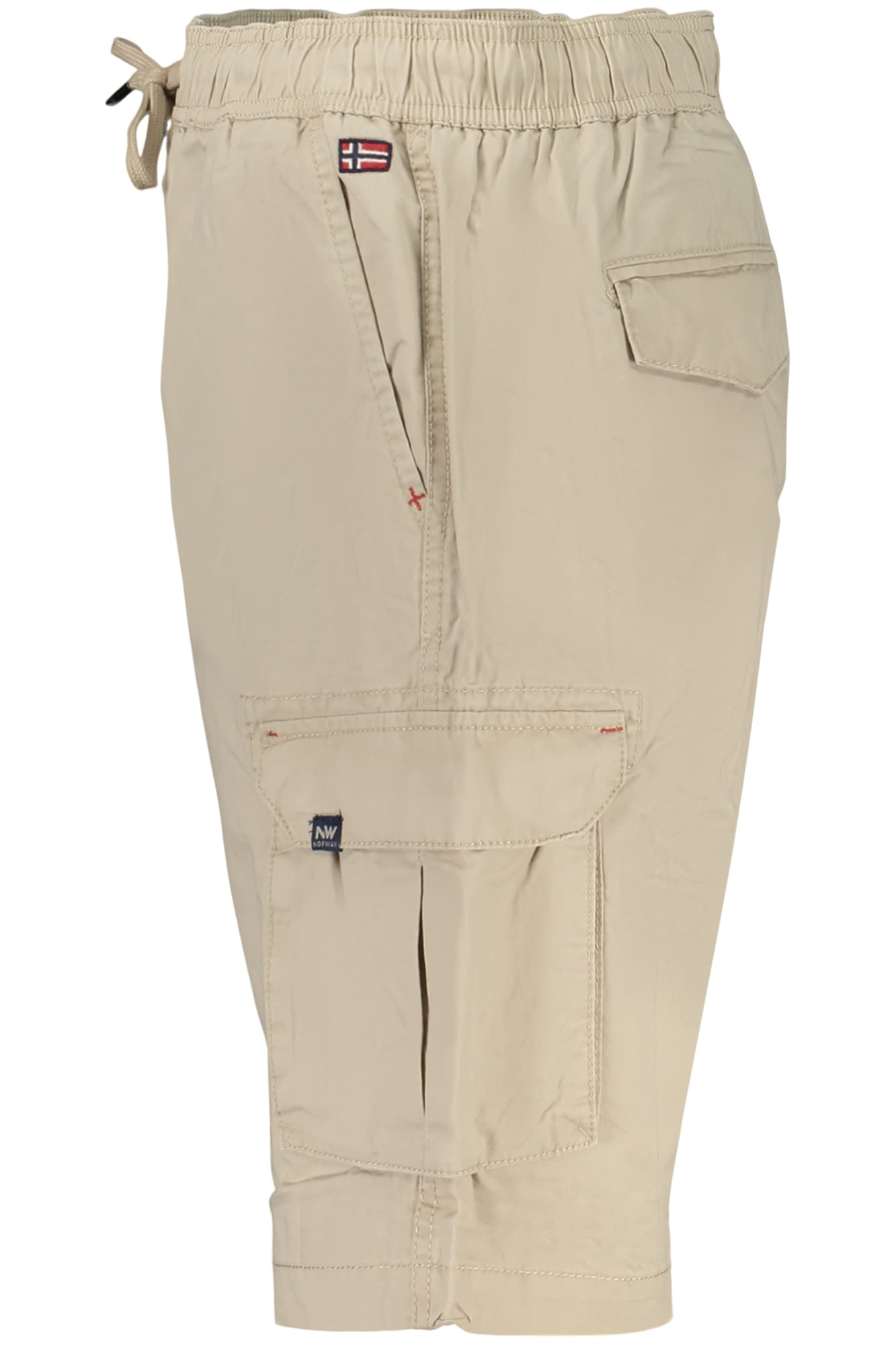 NORWAY 1963 PANTALONE BERMUDA UOMO BEIGE - Miniatura 3