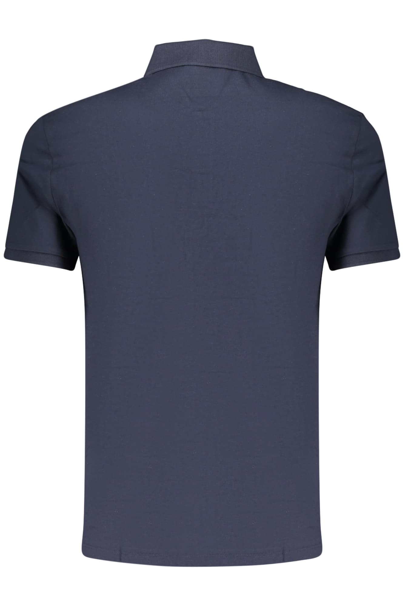 CALVIN KLEIN POLO MANICHE CORTE UOMO BLU - Miniatura 2