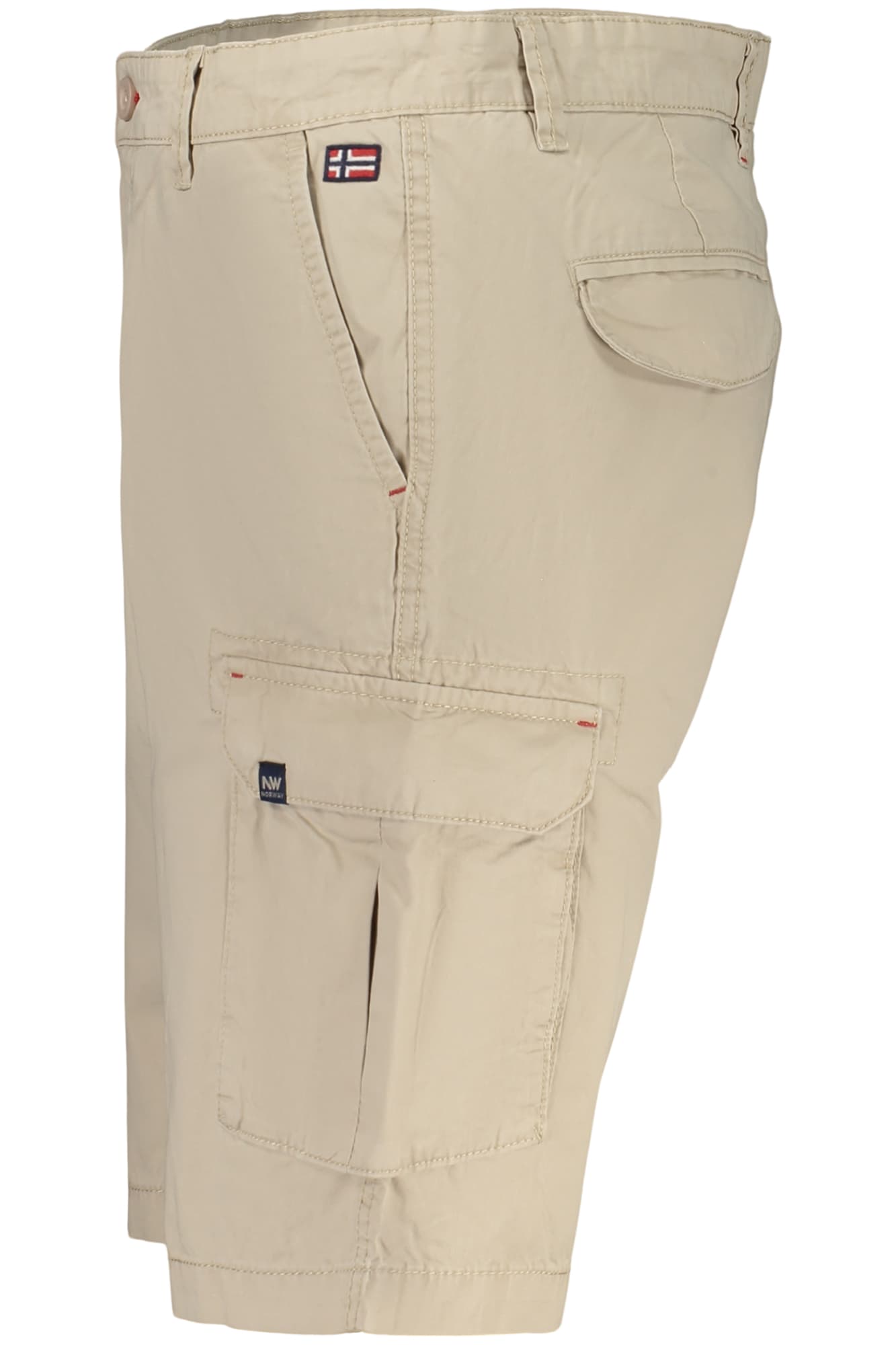 NORWAY 1963 PANTALONE BERMUDA UOMO BEIGE - Miniatura 3