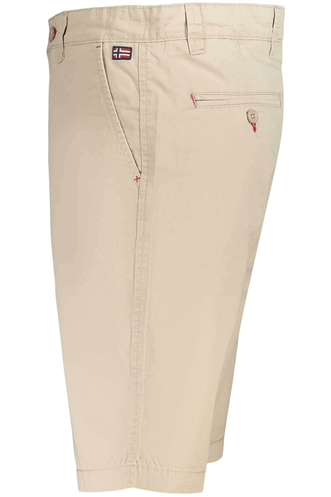 NORWAY 1963 PANTALONE BERMUDA UOMO BEIGE - Miniatura 3