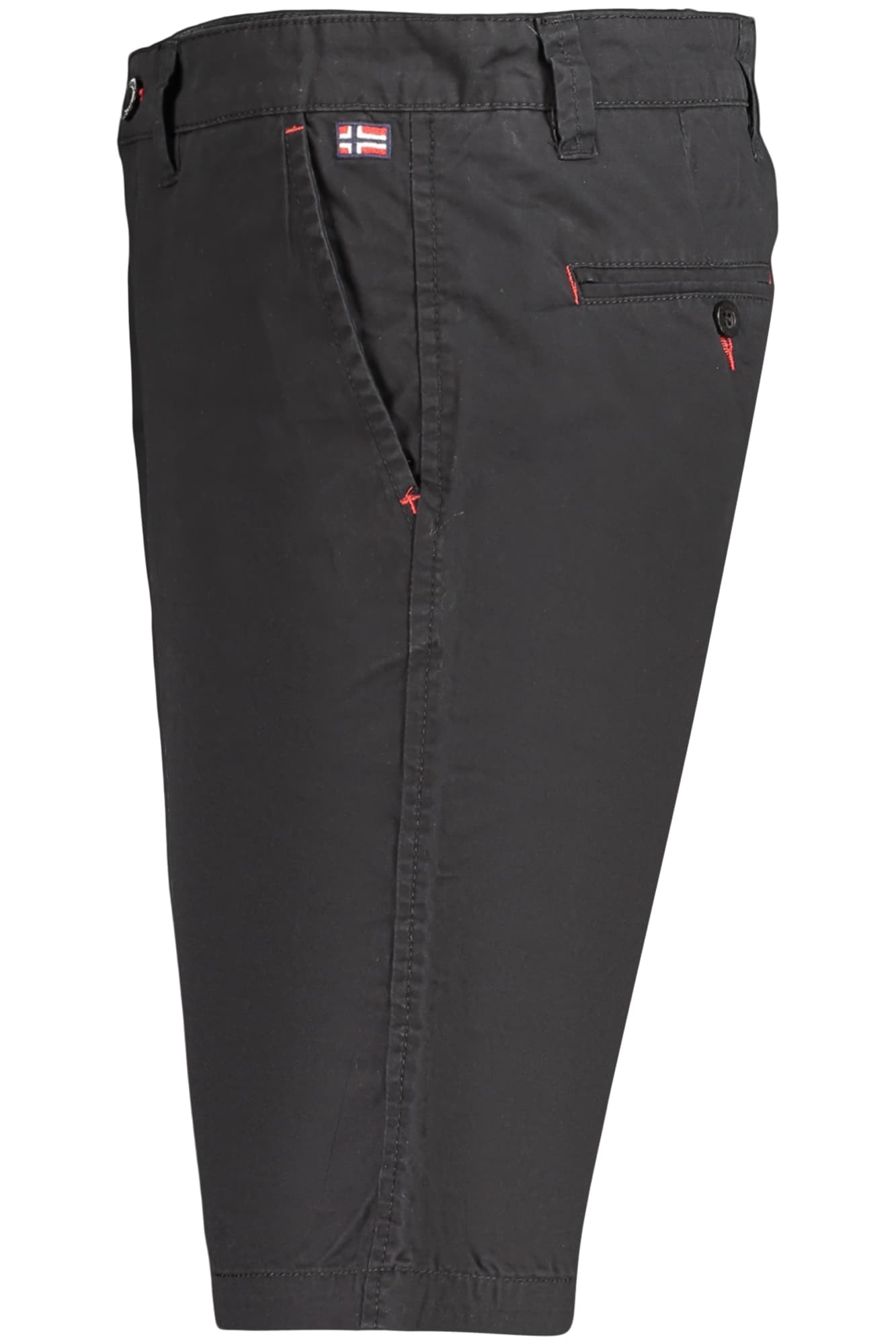 NORWAY 1963 PANTALONE BERMUDA UOMO NERO - Miniatura 3