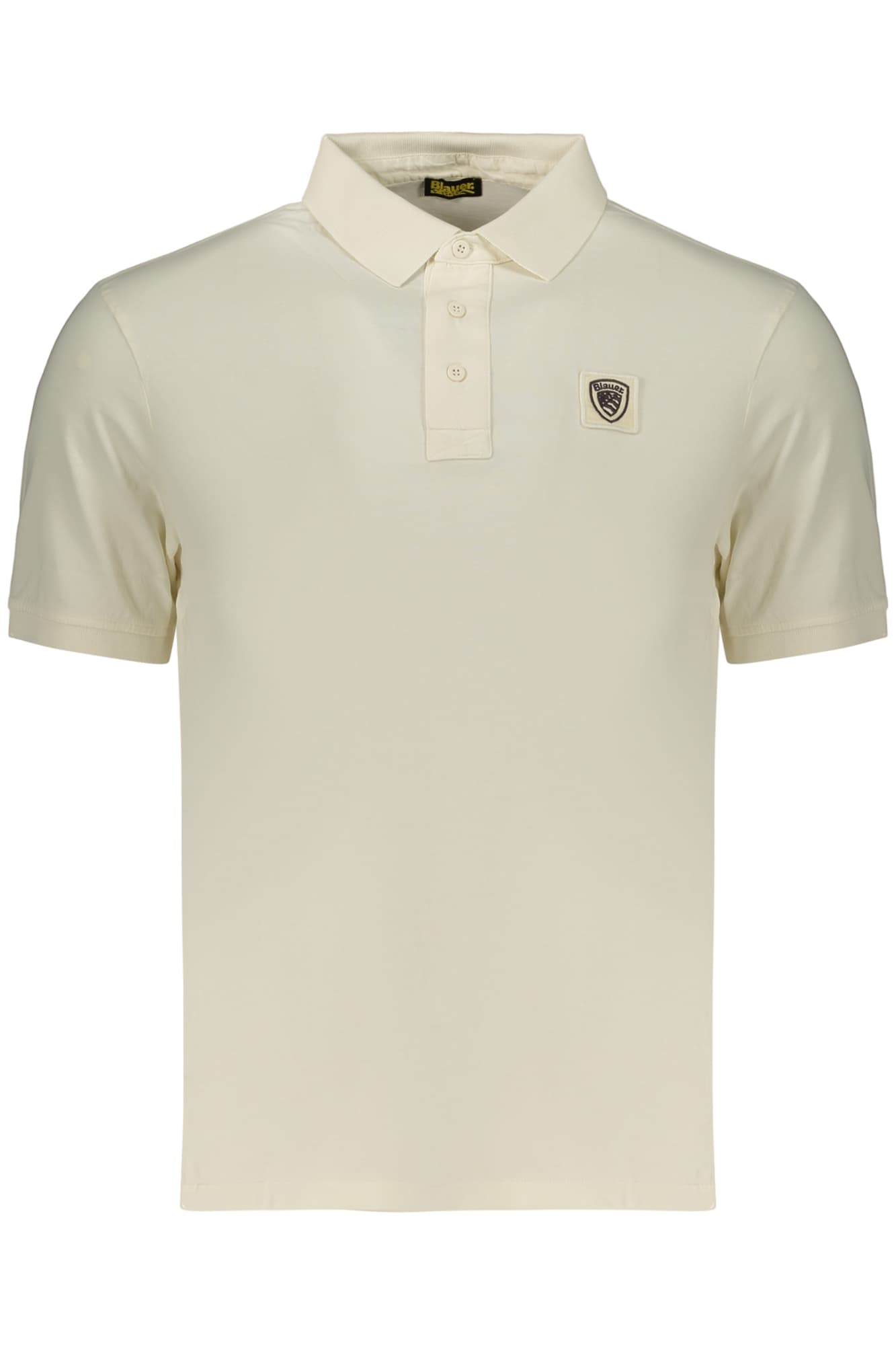 BLAUER APPAREL POLO MANICHE CORTE UOMO BIANCO
