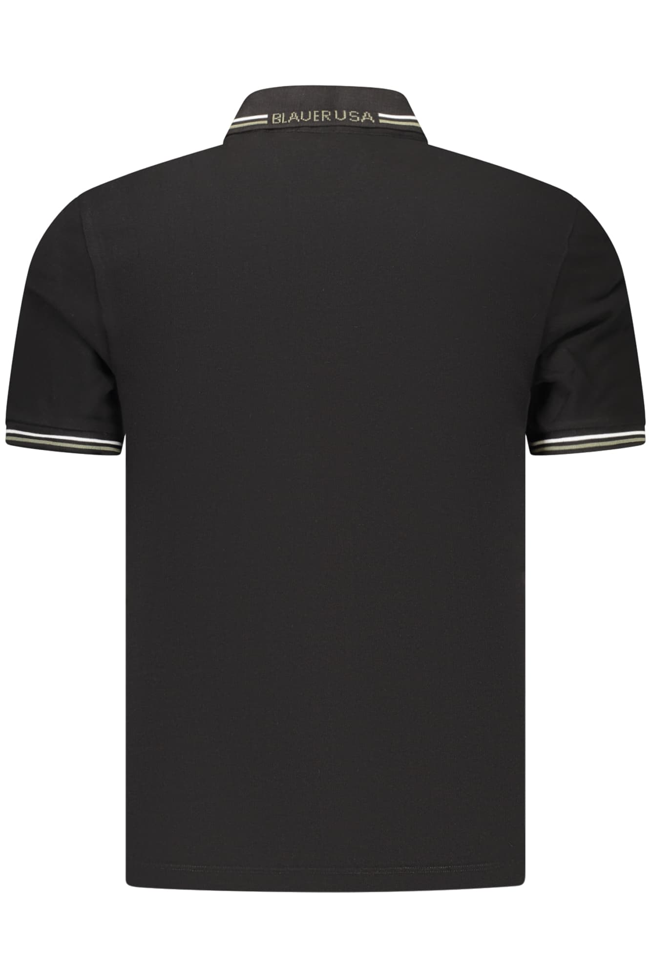 BLAUER APPAREL POLO MANICHE CORTE UOMO NERO - Miniatura 2